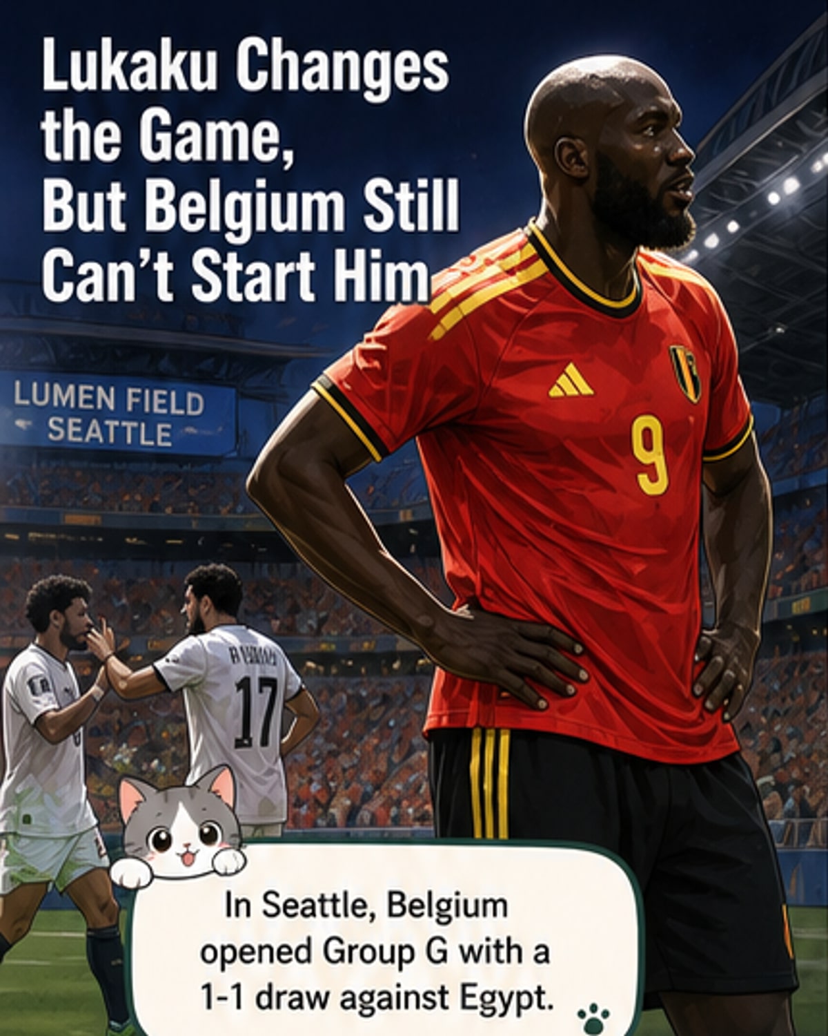 Lukaku's comeback begins off the bench