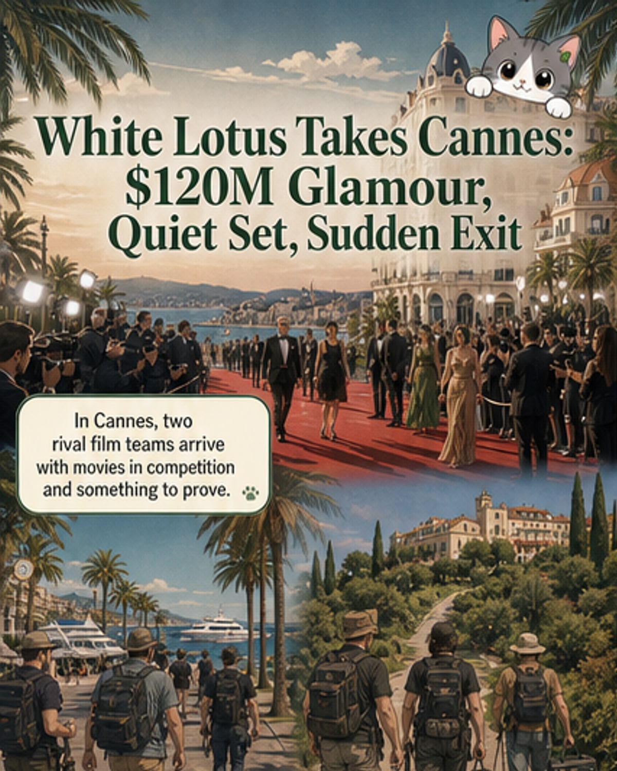 White Lotus Returns with Cannes Drama