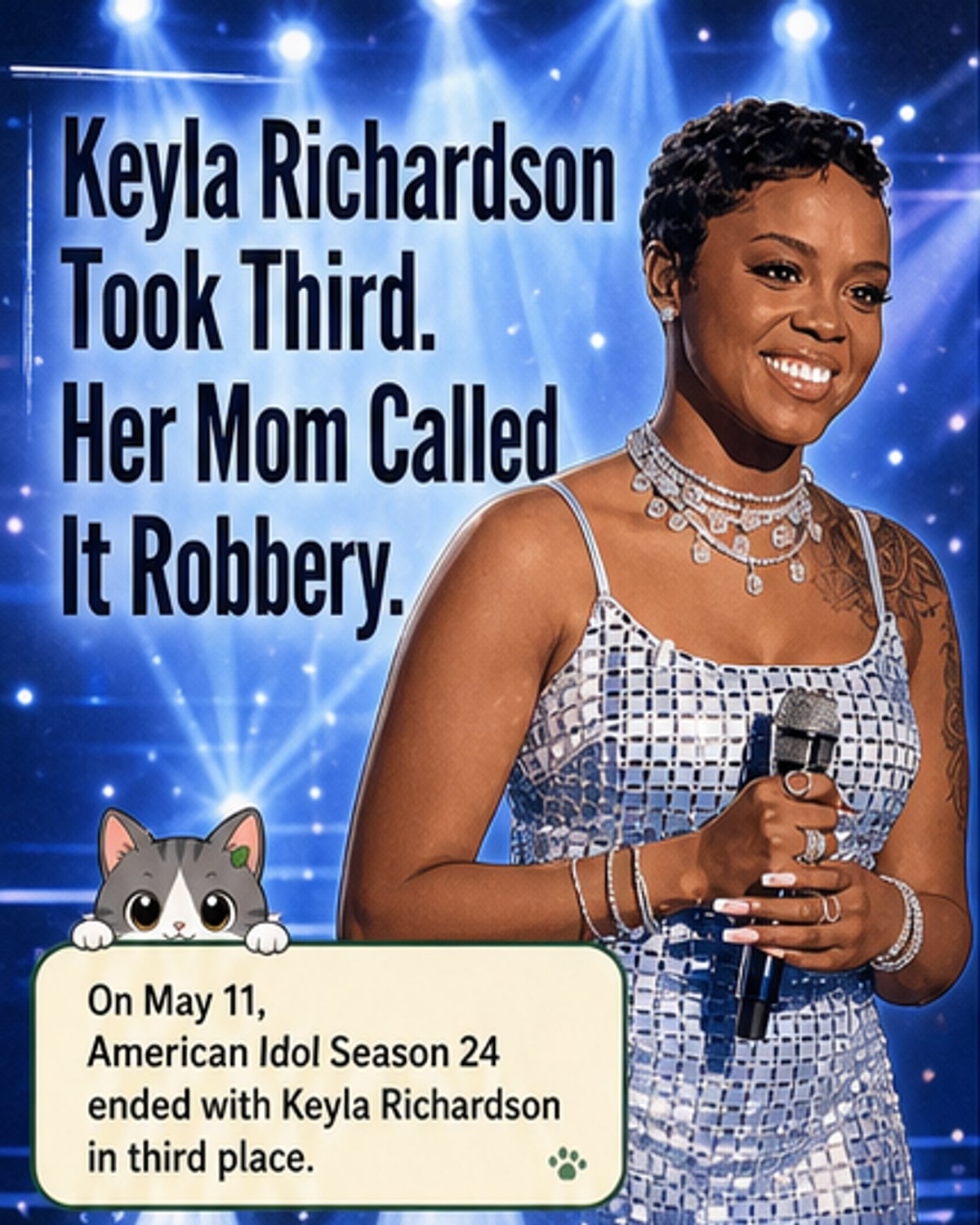 Mom says Keyla was robbed
