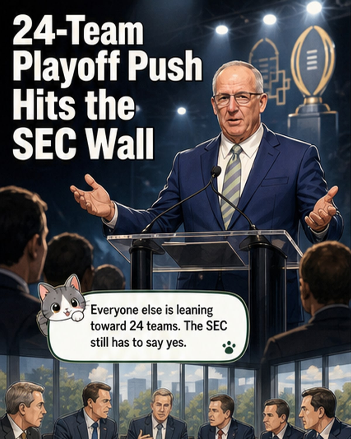 The SEC Holds the Key to 24-Team CFP