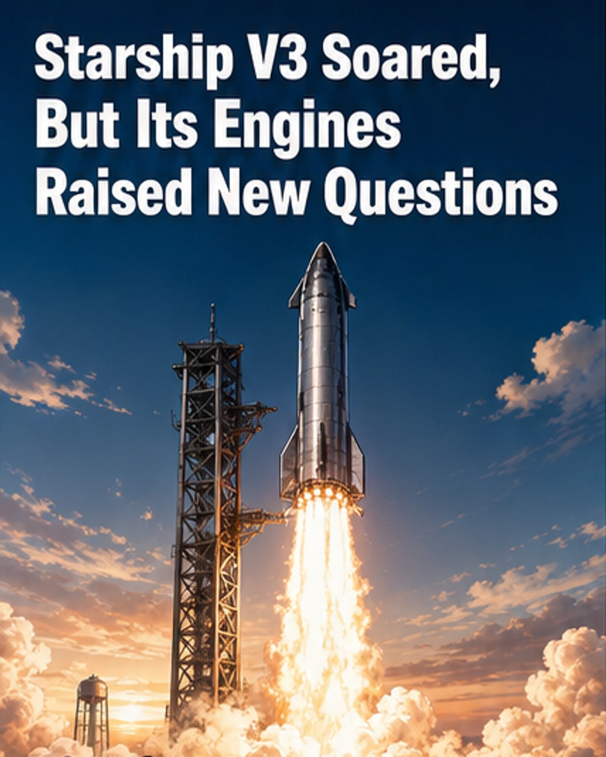 Musk hails 'epic' Starship V3 launch