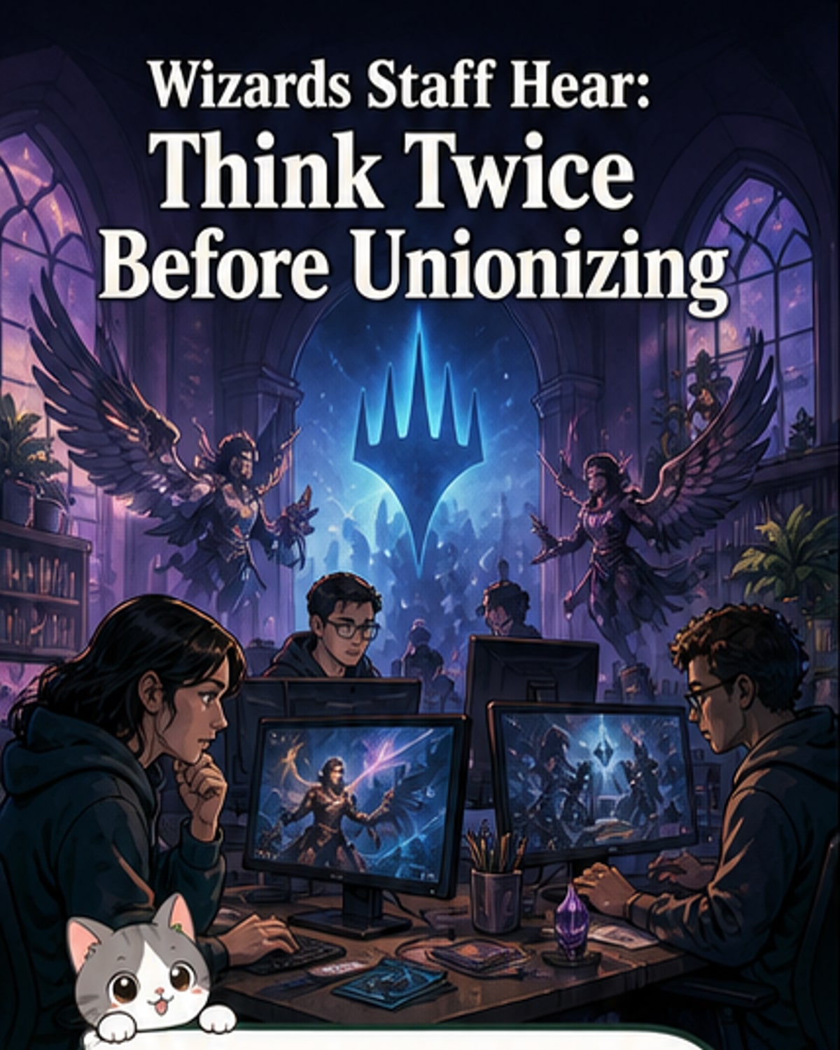Wizards Urges Staff to Rethink Union Push