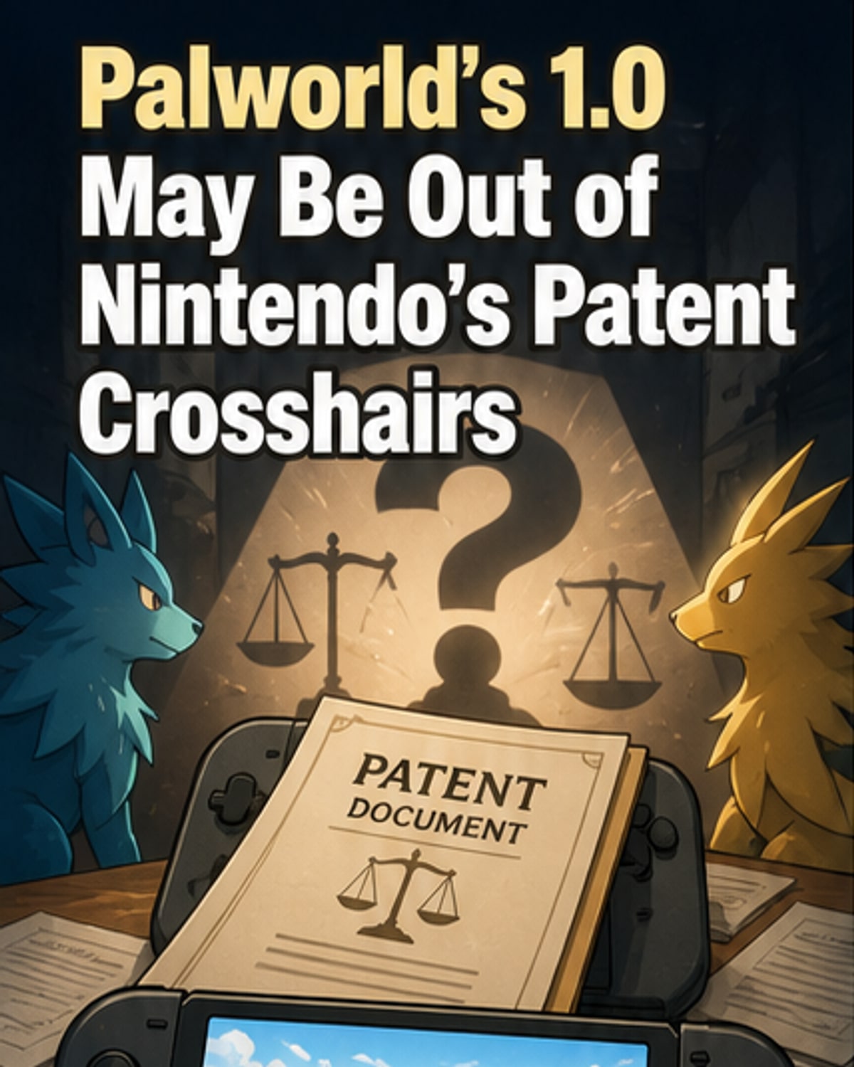 Palworld Patent Case Narrowed