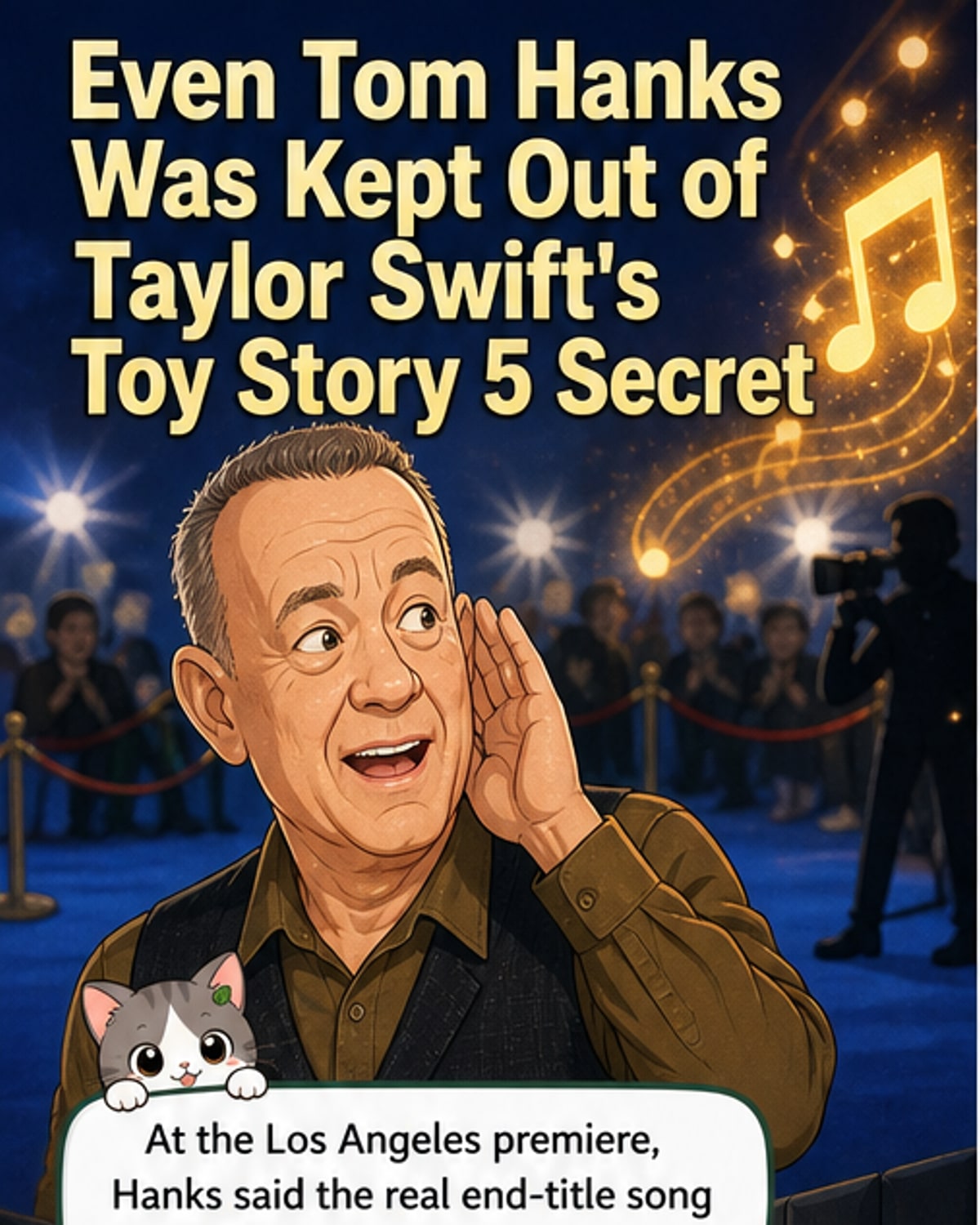 Taylor Swift's Toy Story 5 Song Was Secret