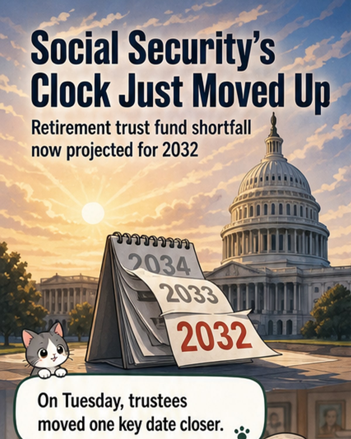 Social Security Fund Runs Short Sooner