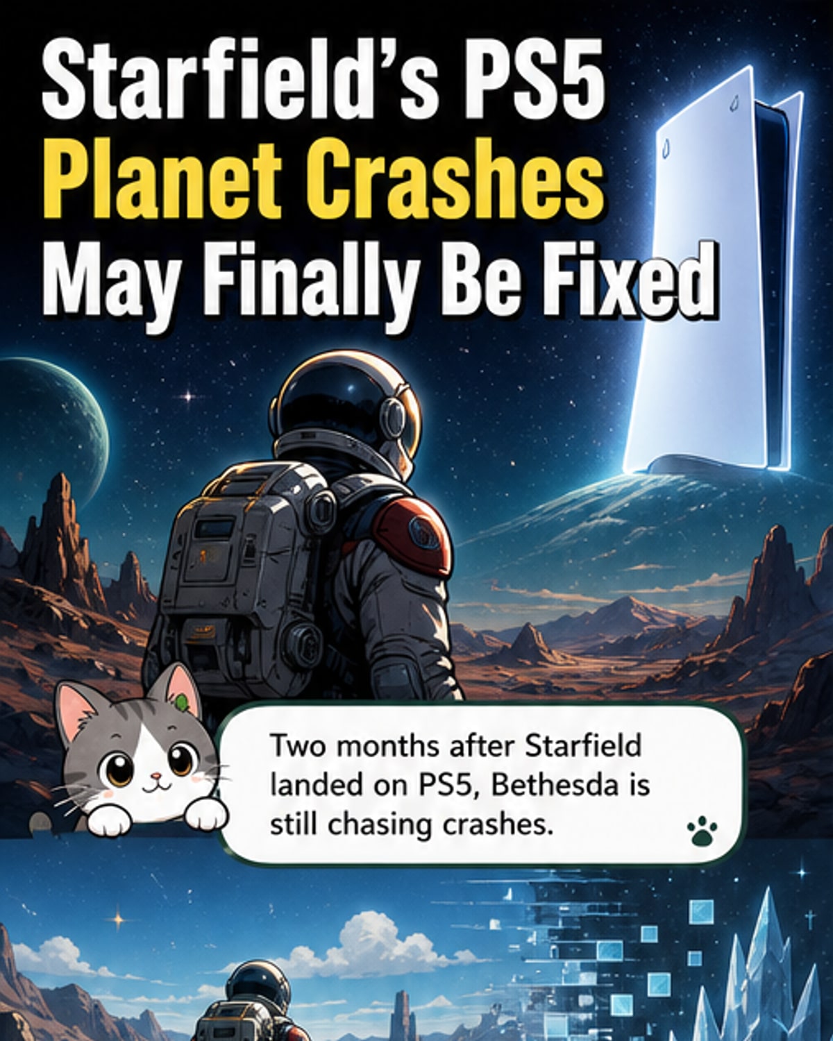Starfield Patch Targets PS5 Crashes