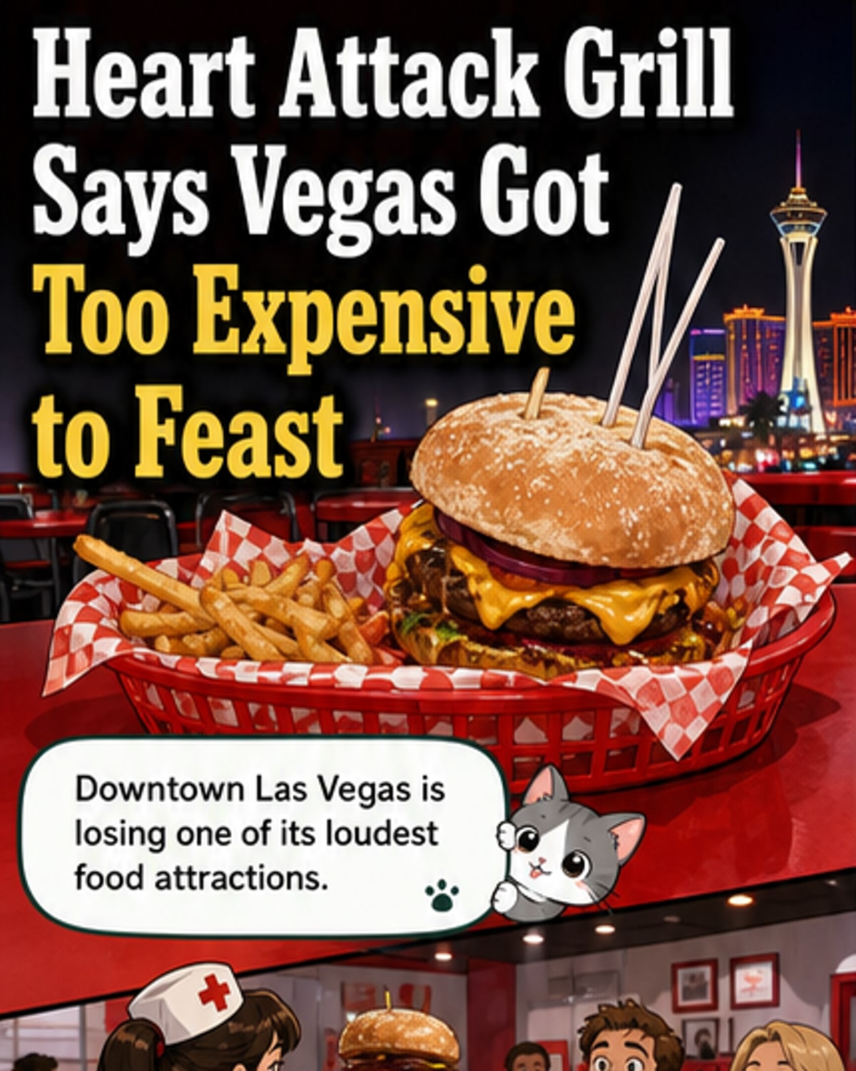Las Vegas icon shuts down, blames city's shift