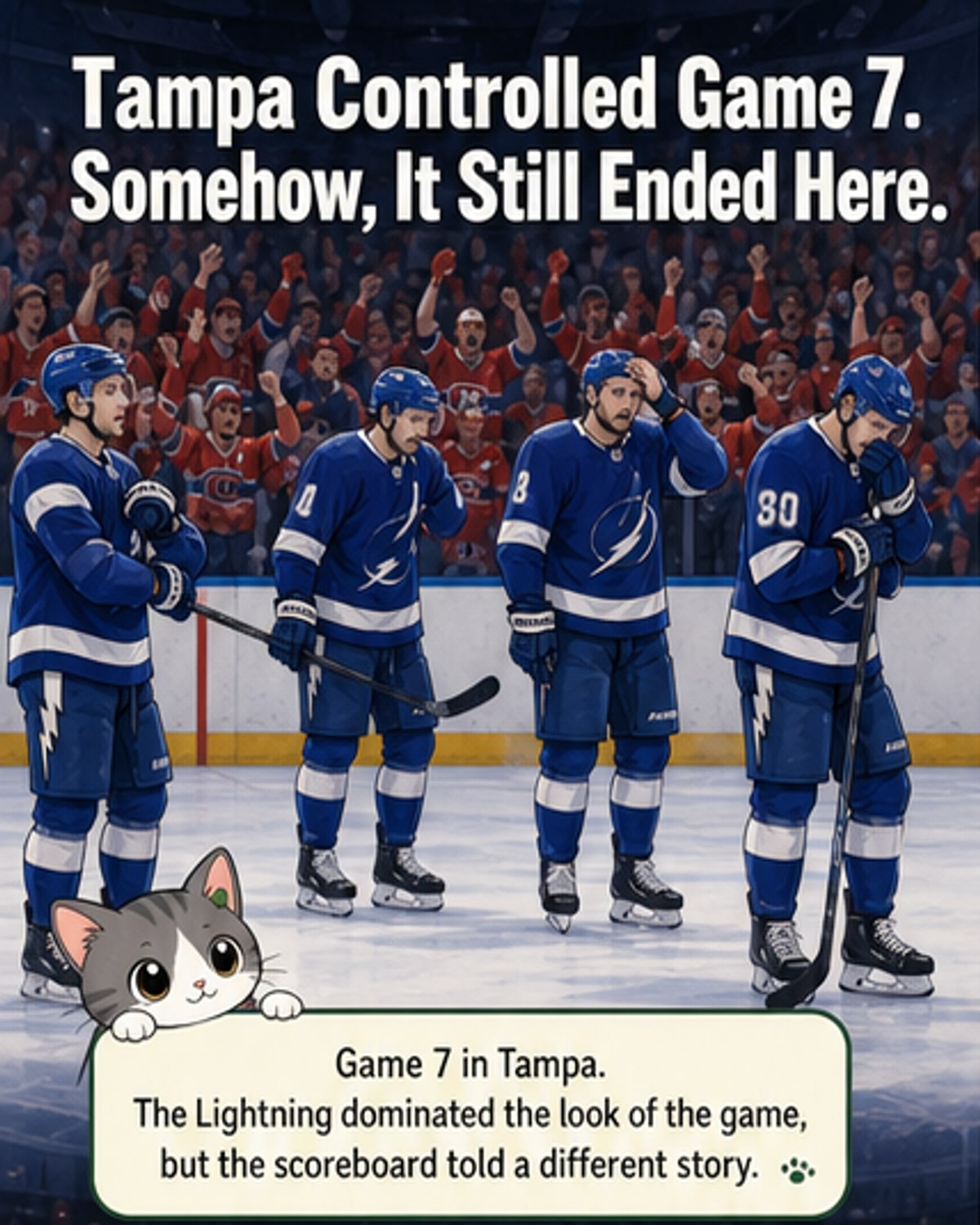 Lightning Exit Again in Round One