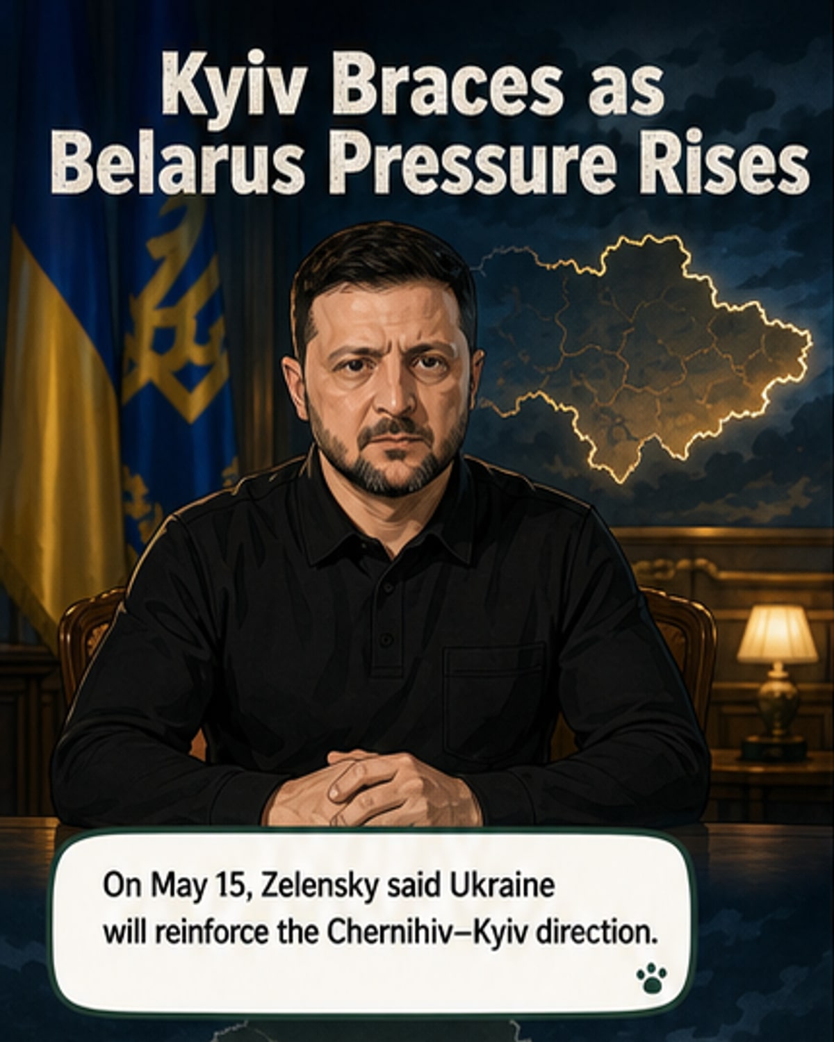 Ukraine braces for new front as Belarus threat grows