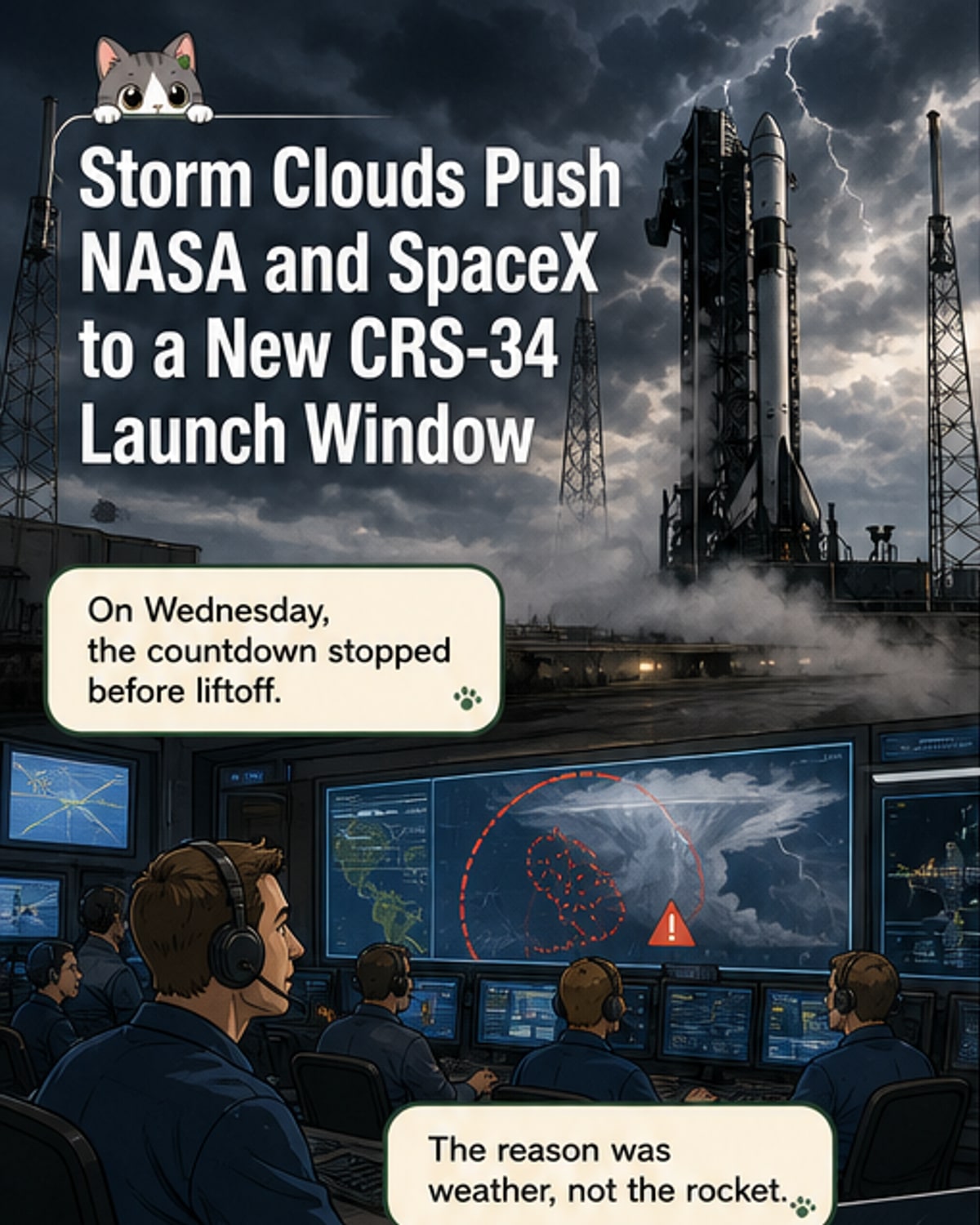 NASA, SpaceX Set for 34th Resupply Launch