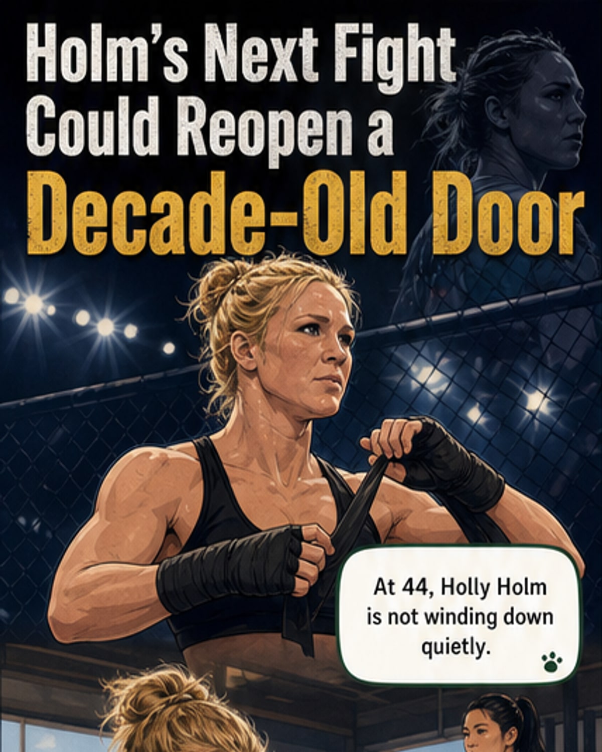 Holm Ready for Rousey Rematch