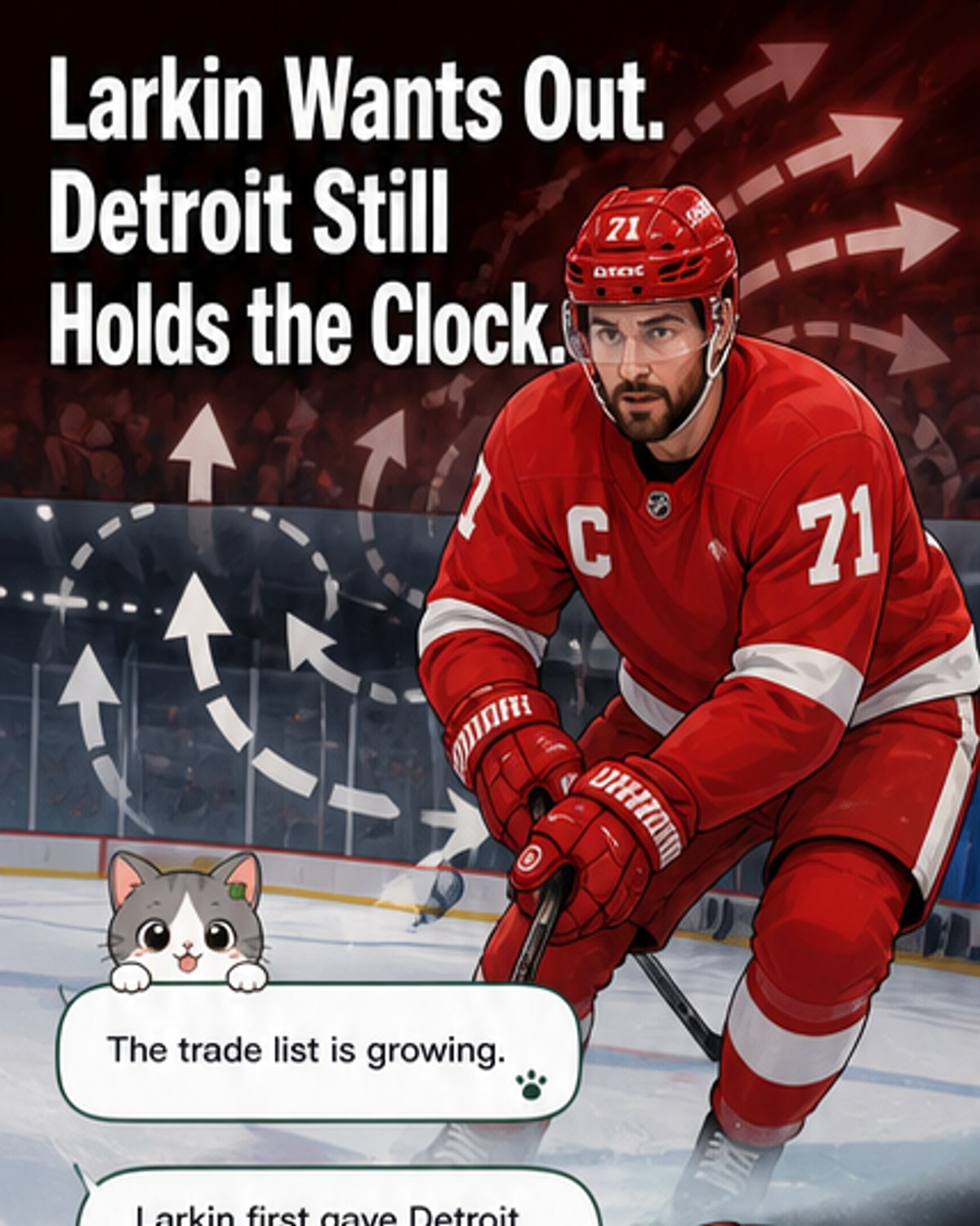 Larkin trade talks heat up