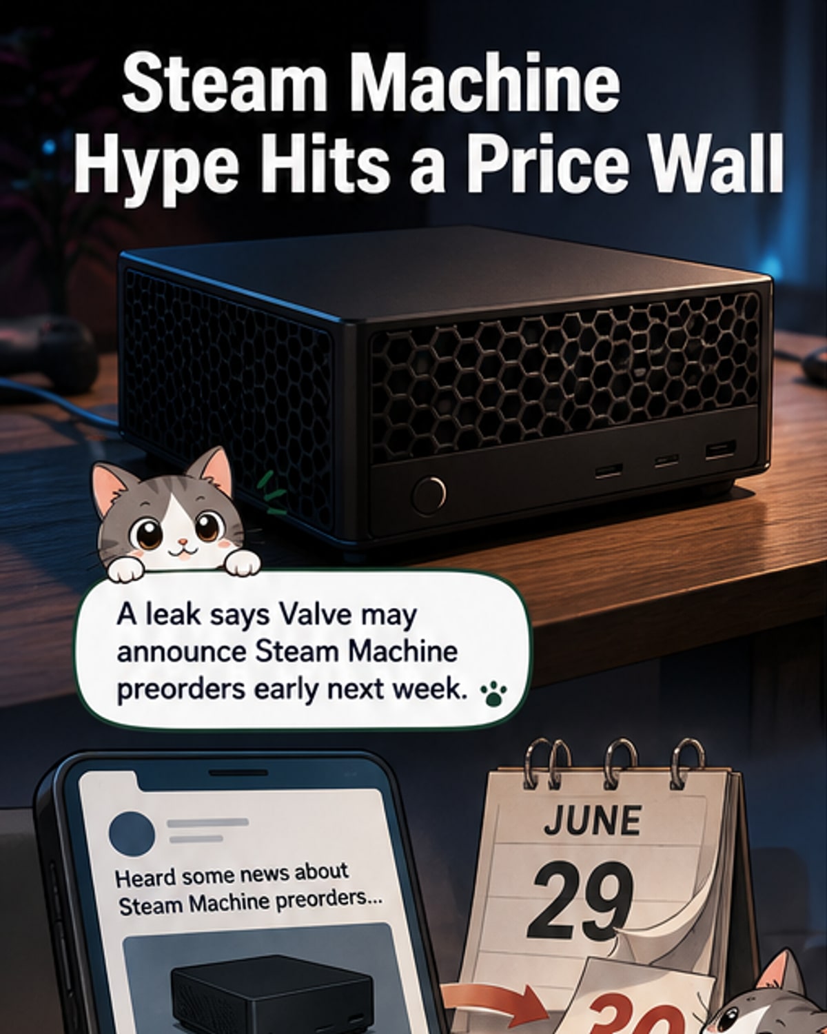 Steam Machine Preorders Soon?