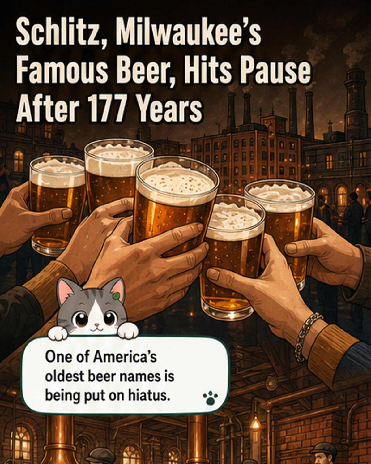 Schlitz Beer Ends U.S. Run After 177 Years