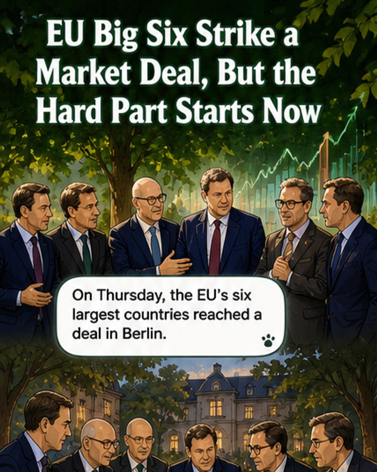 EU’s Big Six Back Wall Street-Style Markets