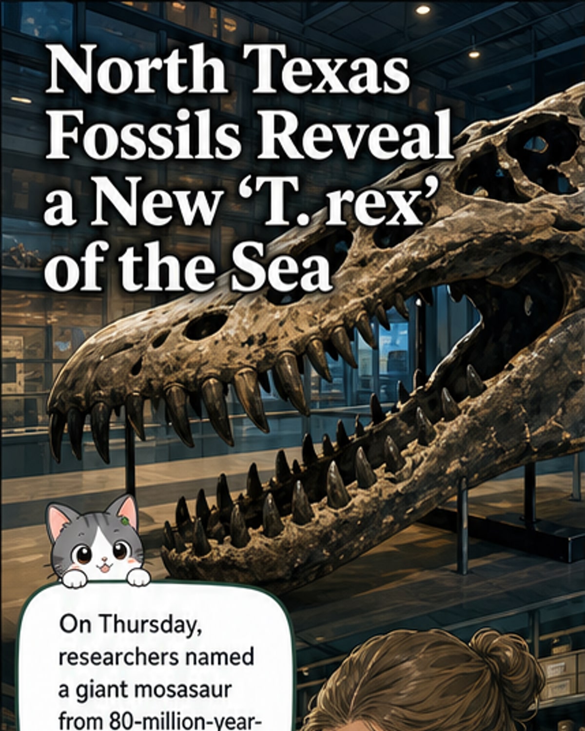 T. rex of the sea discovered in Texas