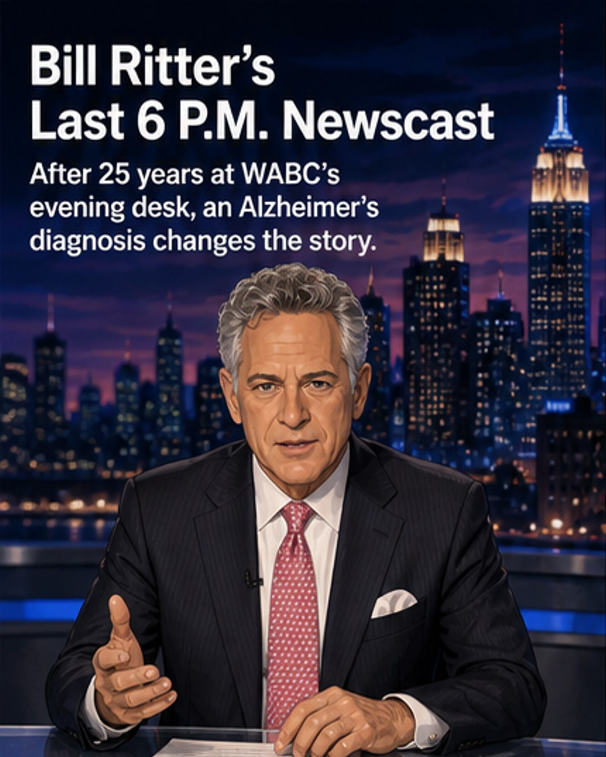 WABC Anchor Bill Ritter Steps Down After Alzheimer's Diagnosis
