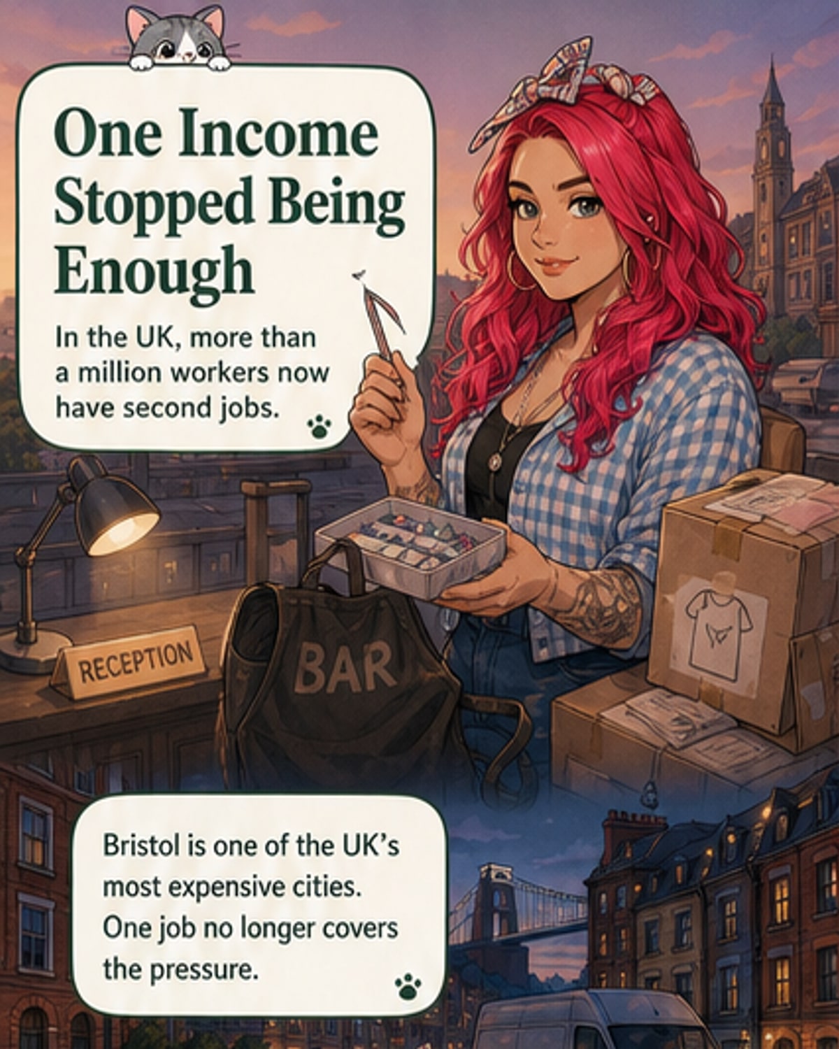 The rise of the second-job hustle