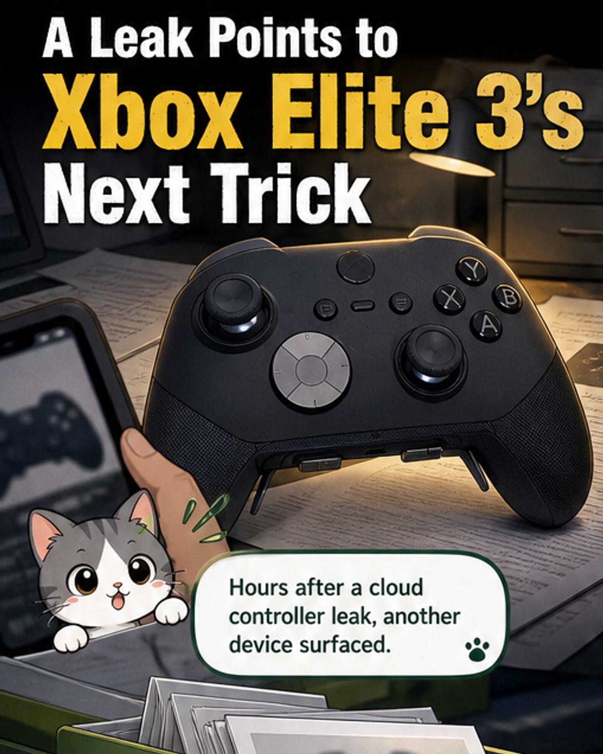 Xbox Elite 3 Controller Leaks Early