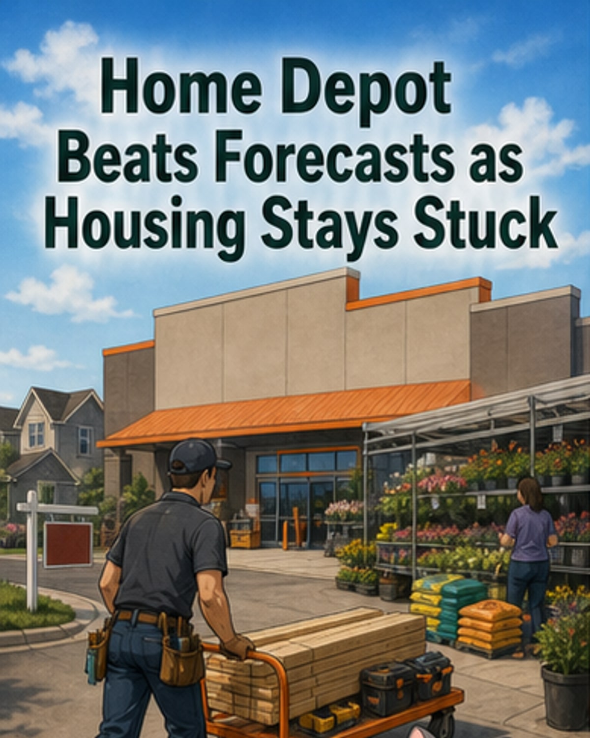 Home Depot beats sales forecasts