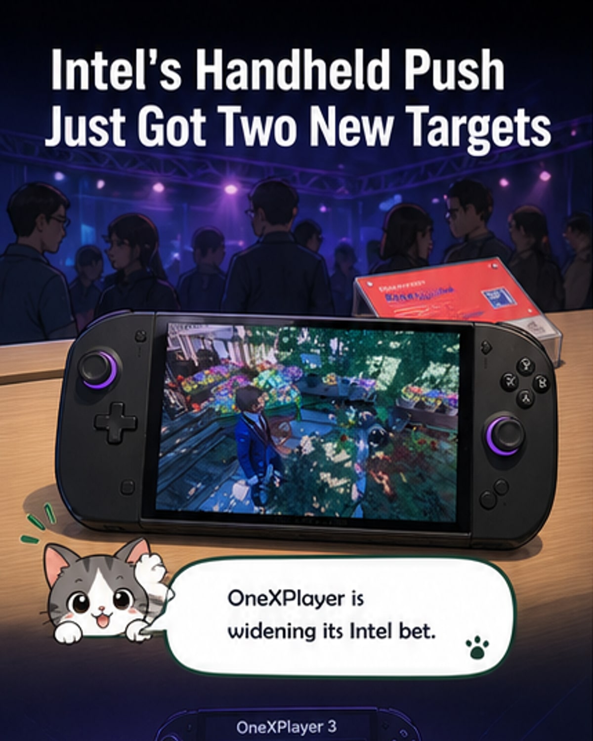 OneXPlayer Launches Intel-Powered Handhelds