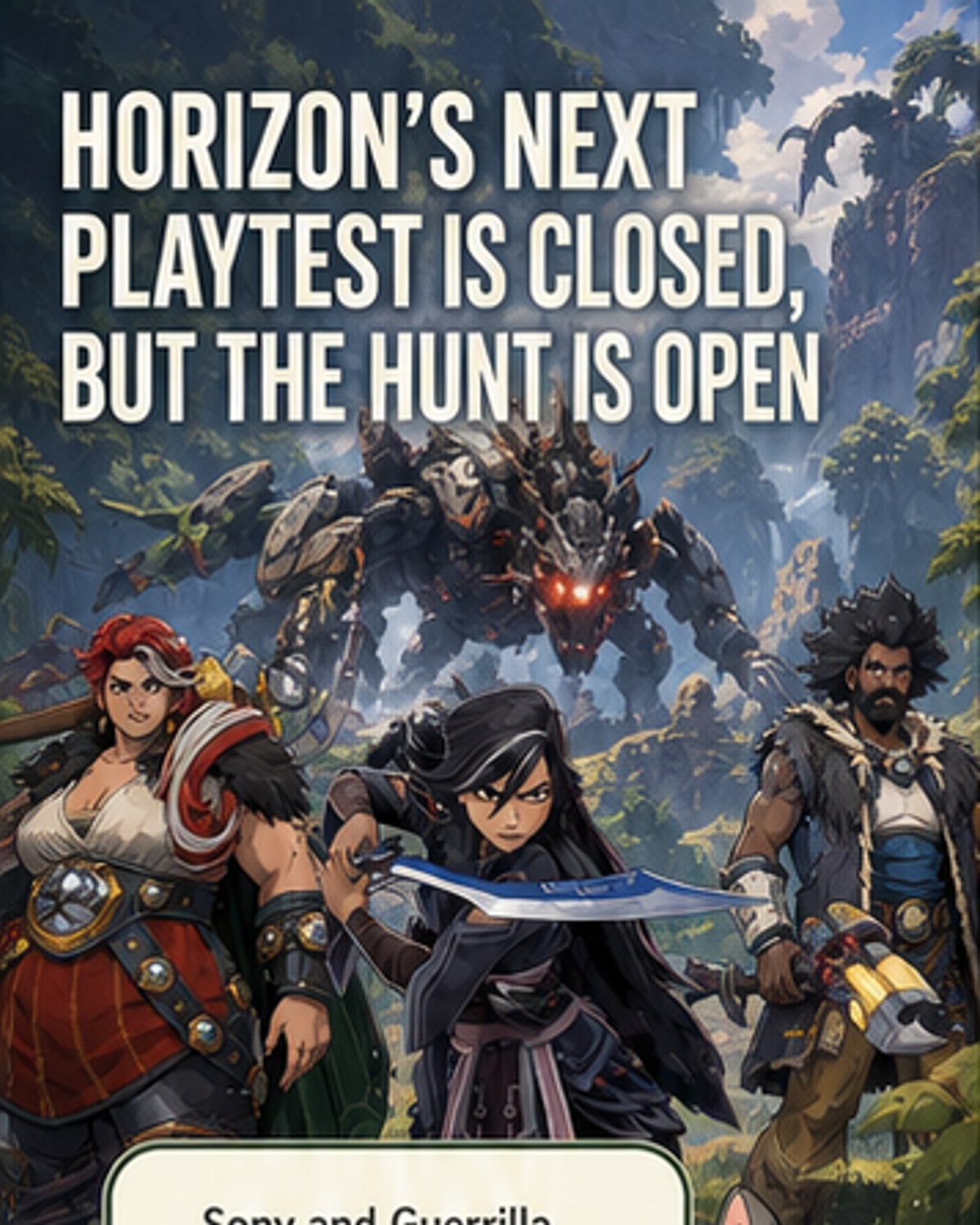 Horizon's Next Playtest Drops Soon