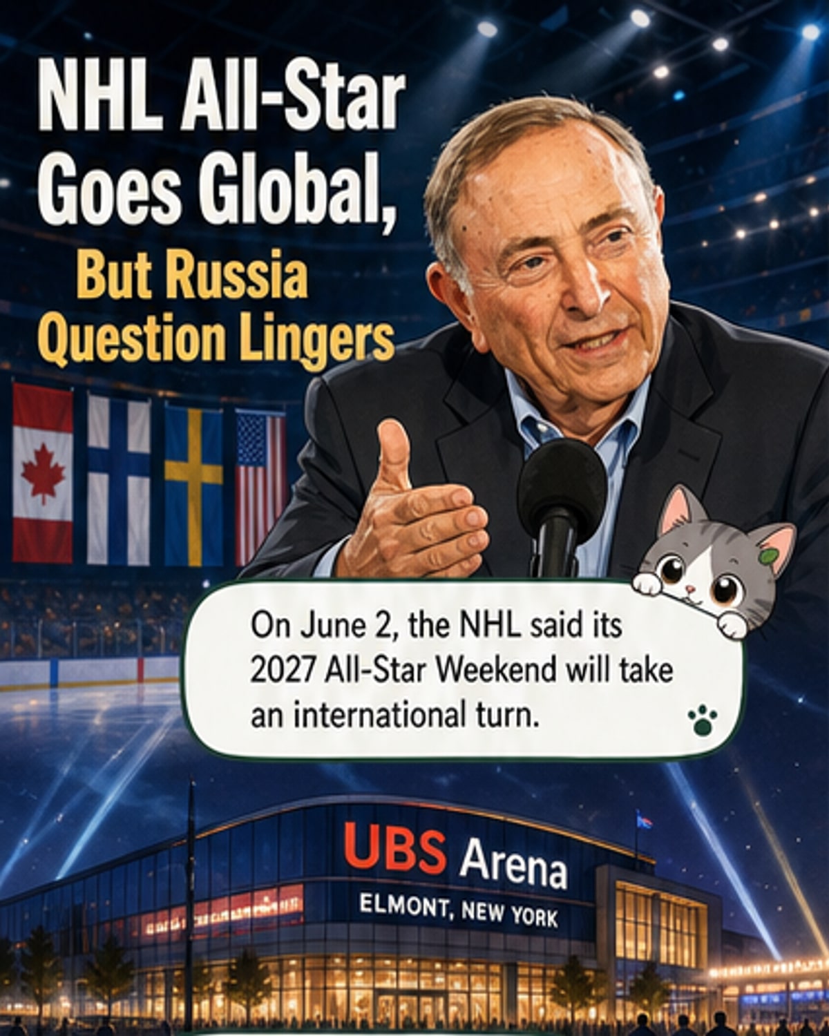 NHL All-Star Game goes global in 2027