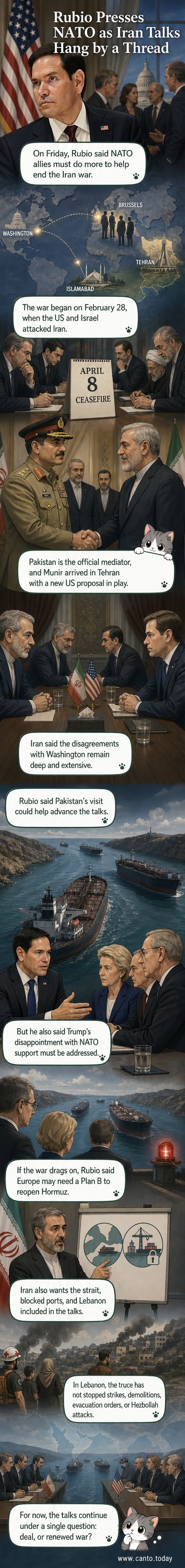 A Pakistani military leader arrives in Tehran amid diplomatic efforts to end the Iran war, with the Strait of Hormuz still closed and global trade at risk.