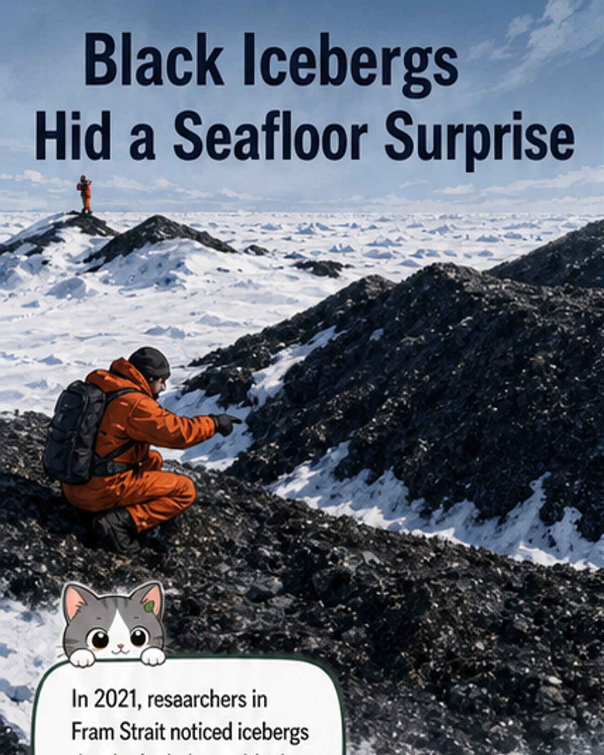 Icebergs seeding Arctic seafloor life