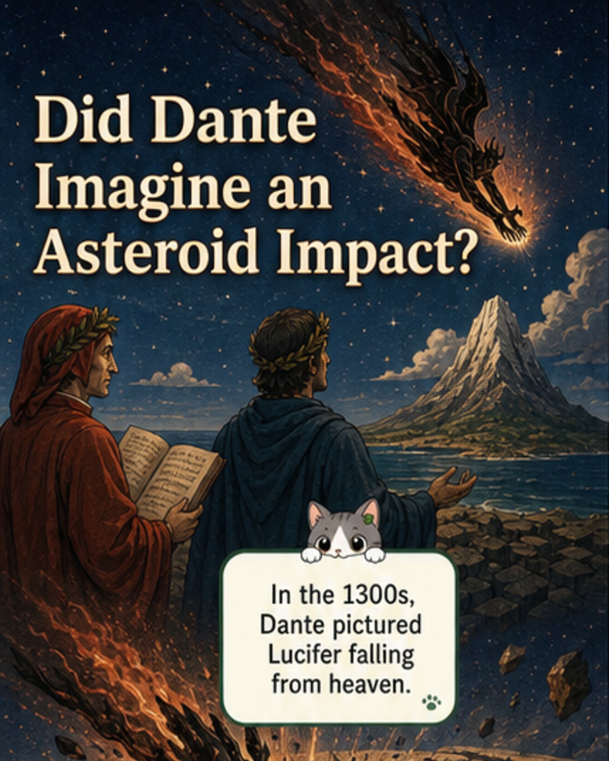 Dante Imagined an Asteroid Impact Centuries Before Science