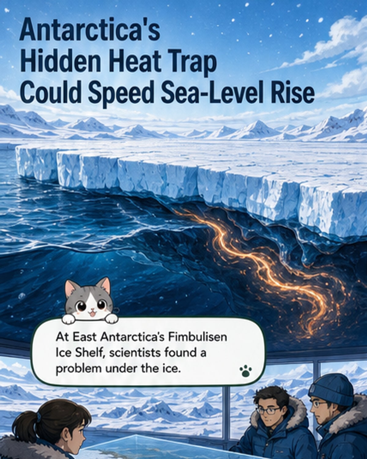 Hidden Channels Are Warming Antarctica’s Ice