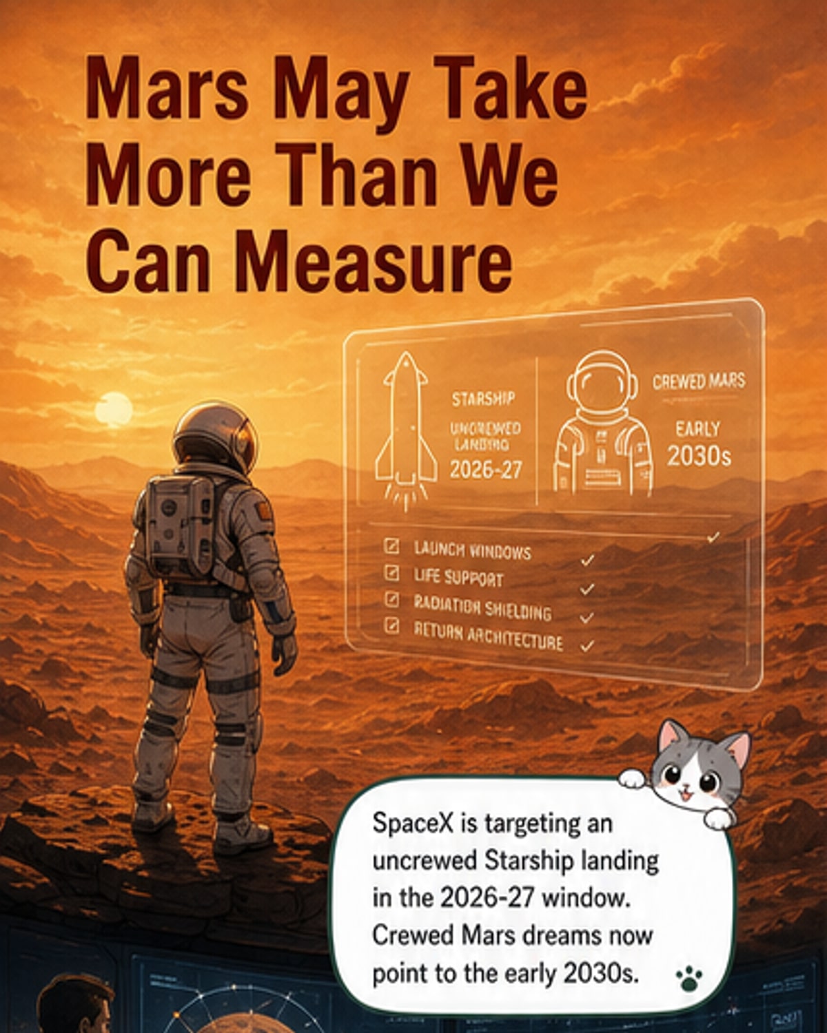 Mars will kill the first people we send there