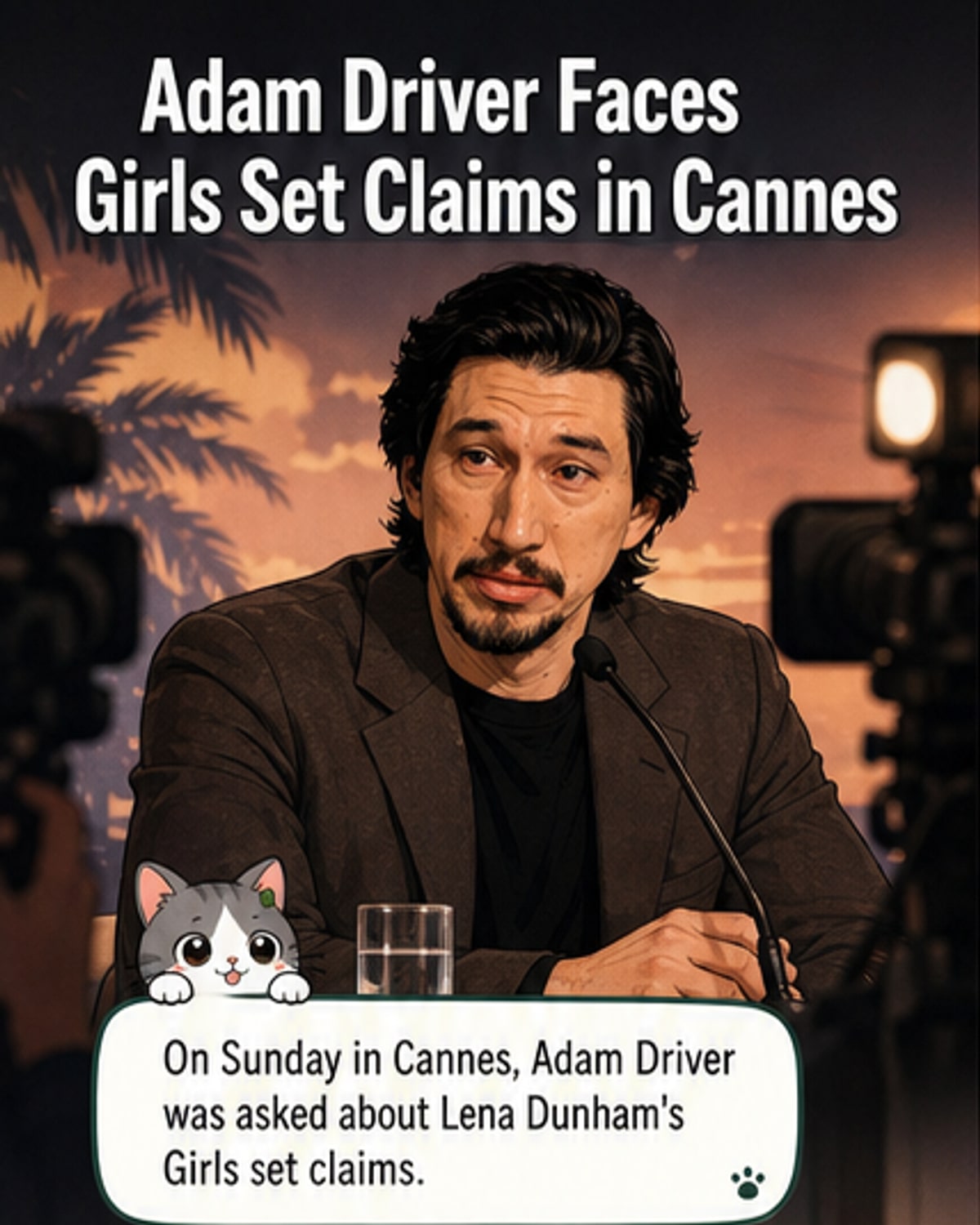 Driver’s Response to Co-Star’s On-Set Claims