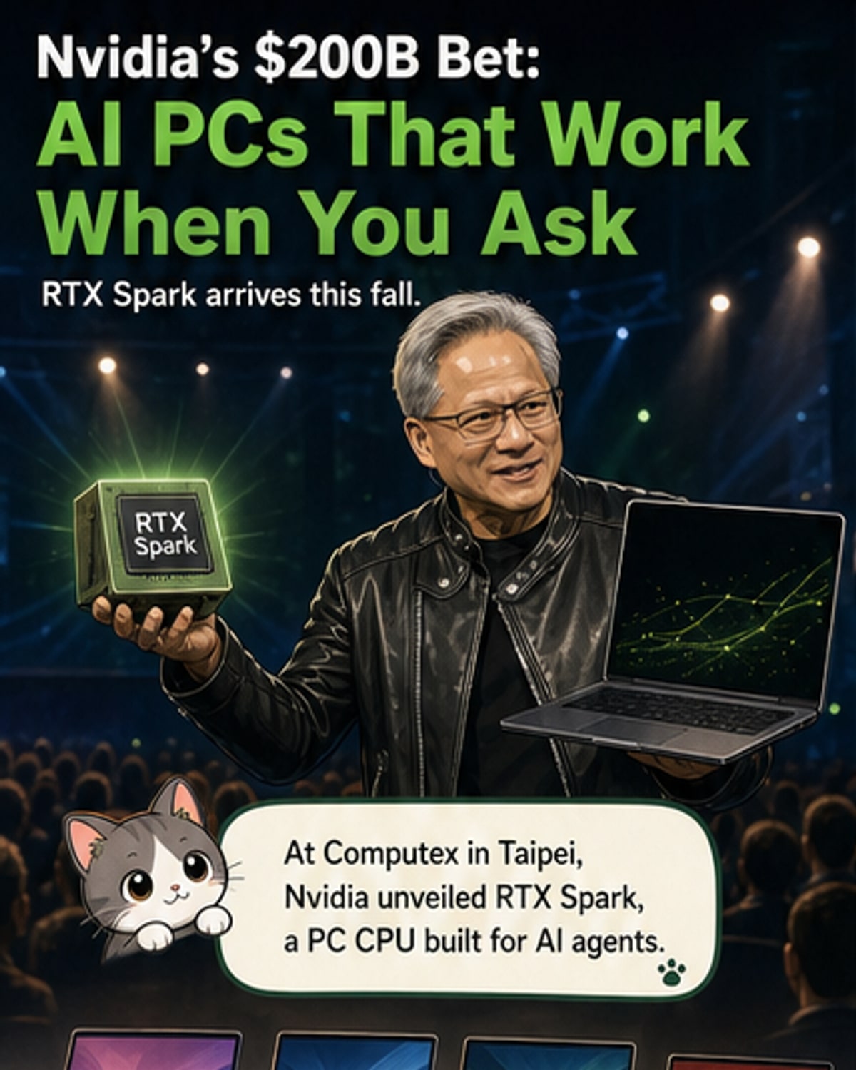 Nvidia Unveils AI-Powered 'Superchip' PCs