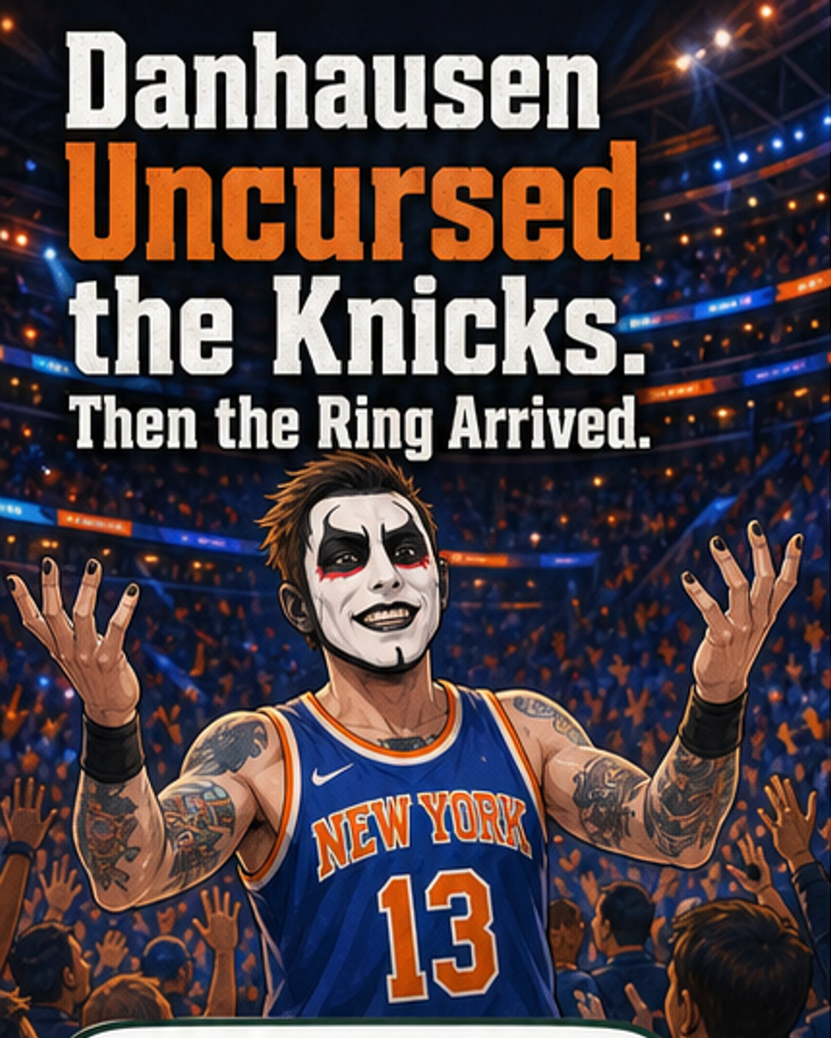 Danhausen Cheers Knicks' NBA Title Win