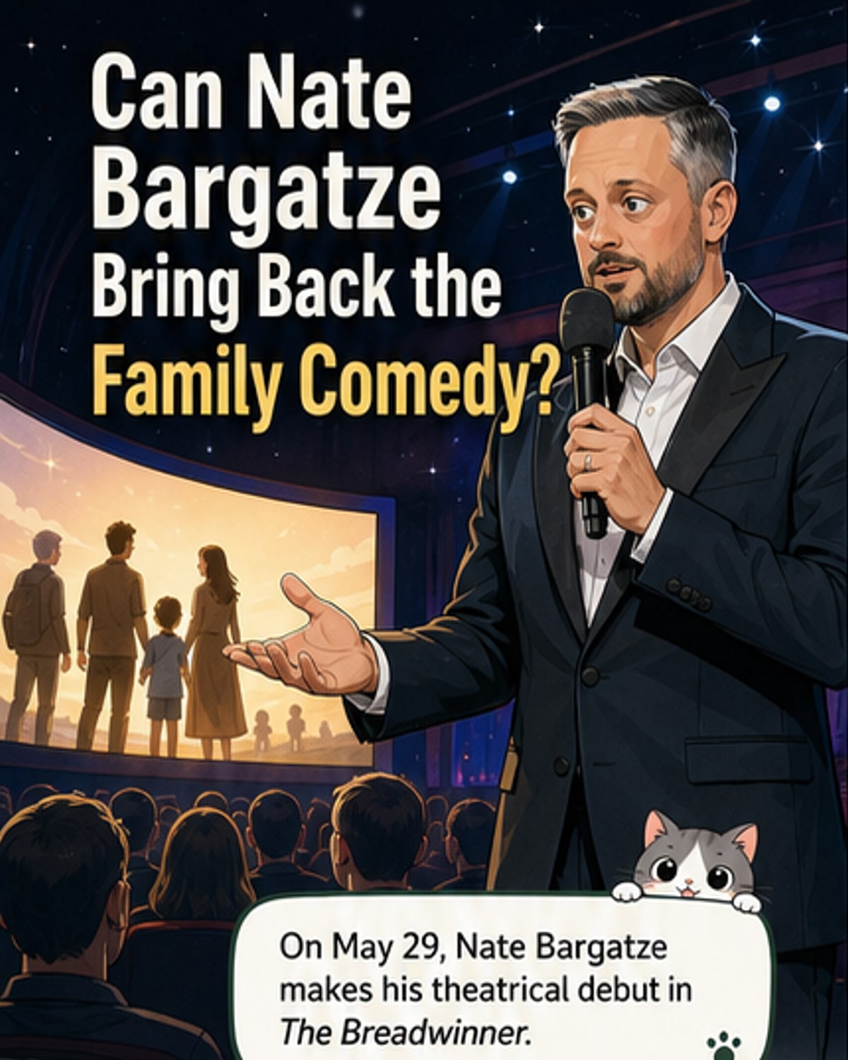 Nate Bargatze’s big-screen debut
