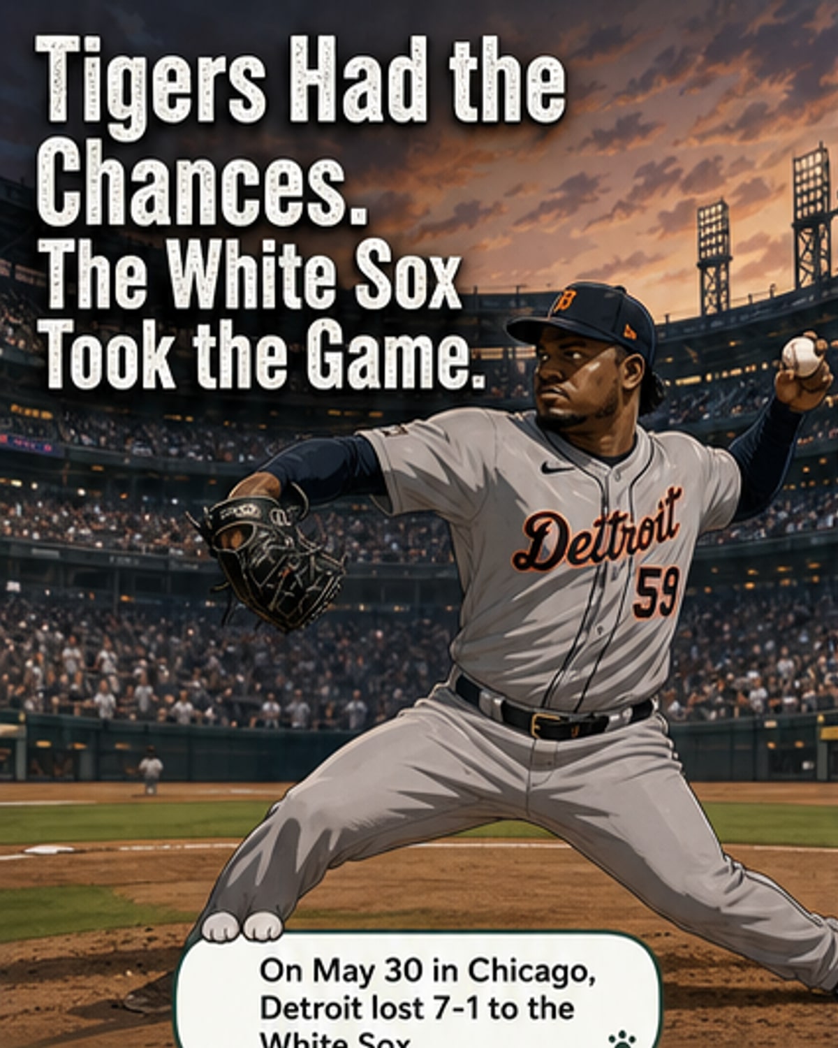 Tigers Collapse in Late Innings