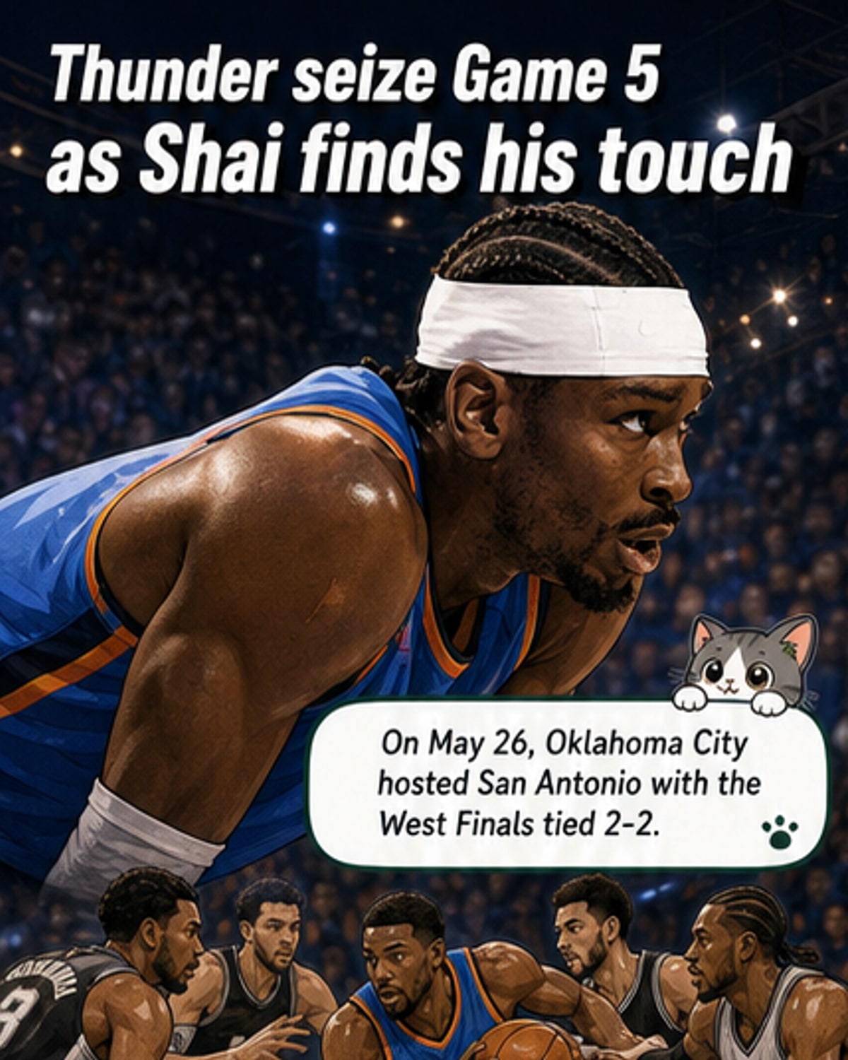 Thunder Seize Series Lead in Game 5