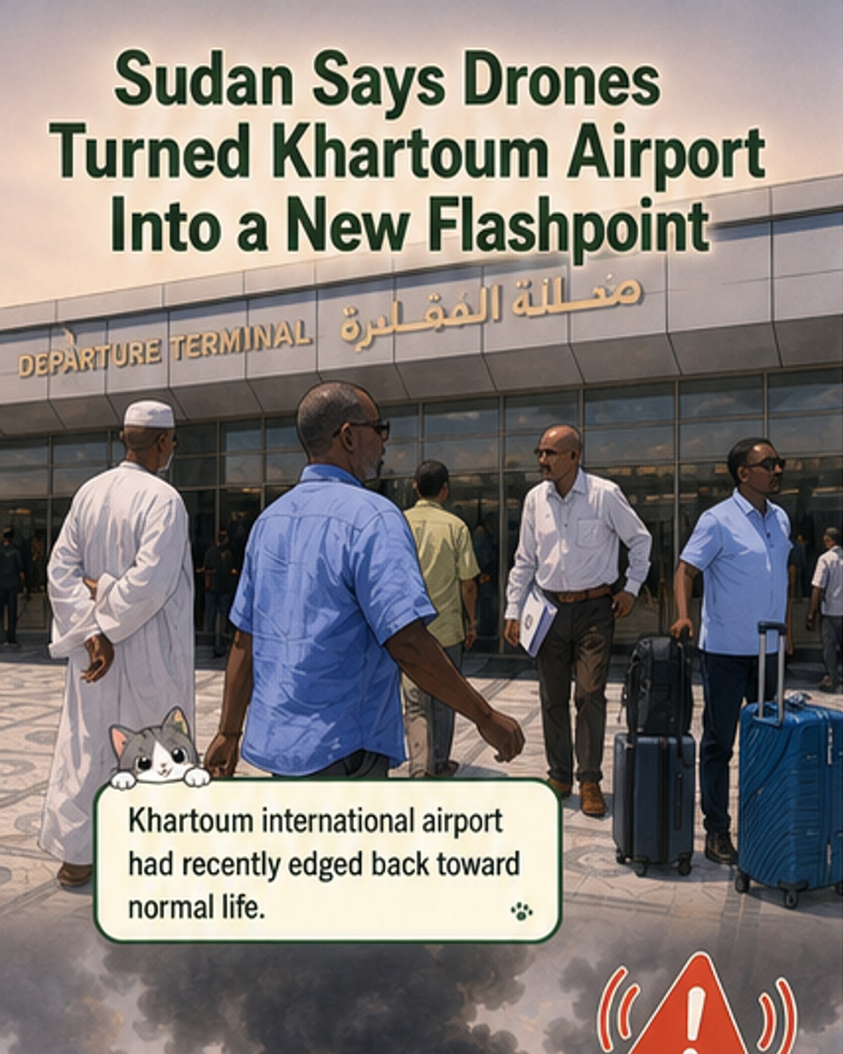 Sudan Accuses Ethiopia, UAE in Airport Drone Strike
