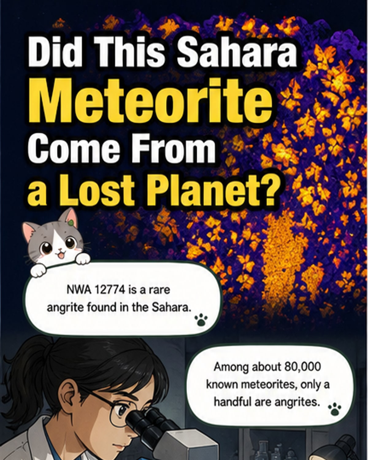 Meteorite may be remnant of lost protoplanet