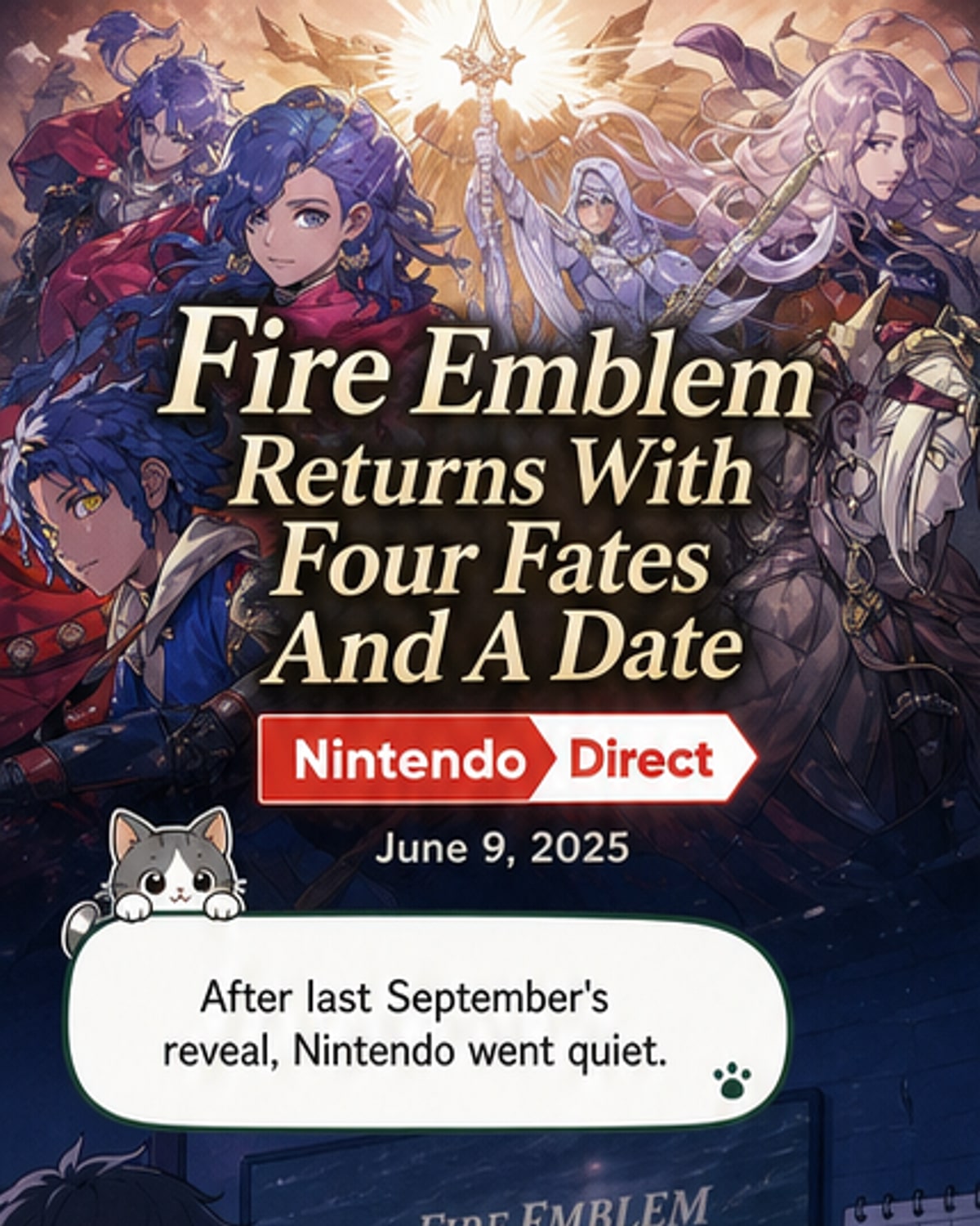 Fire Emblem: Fortune’s Weave Launches Sept 17