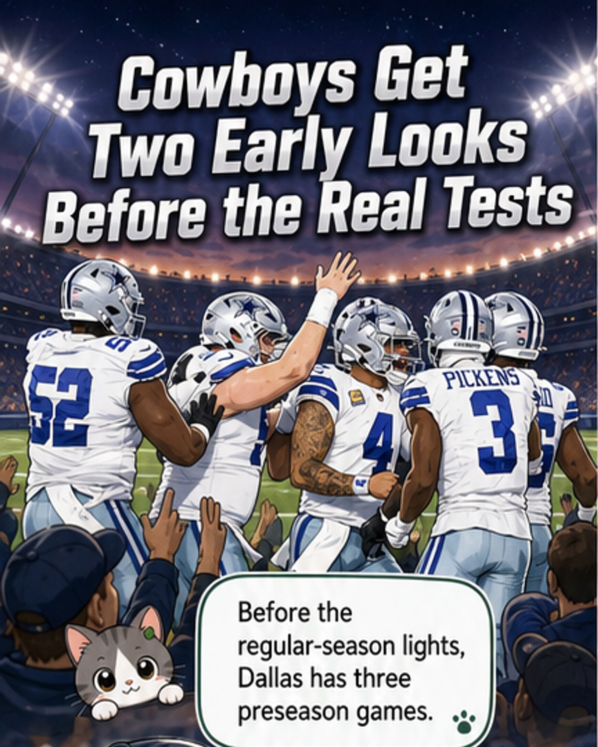 Cowboys’ preseason hints at real battles ahead