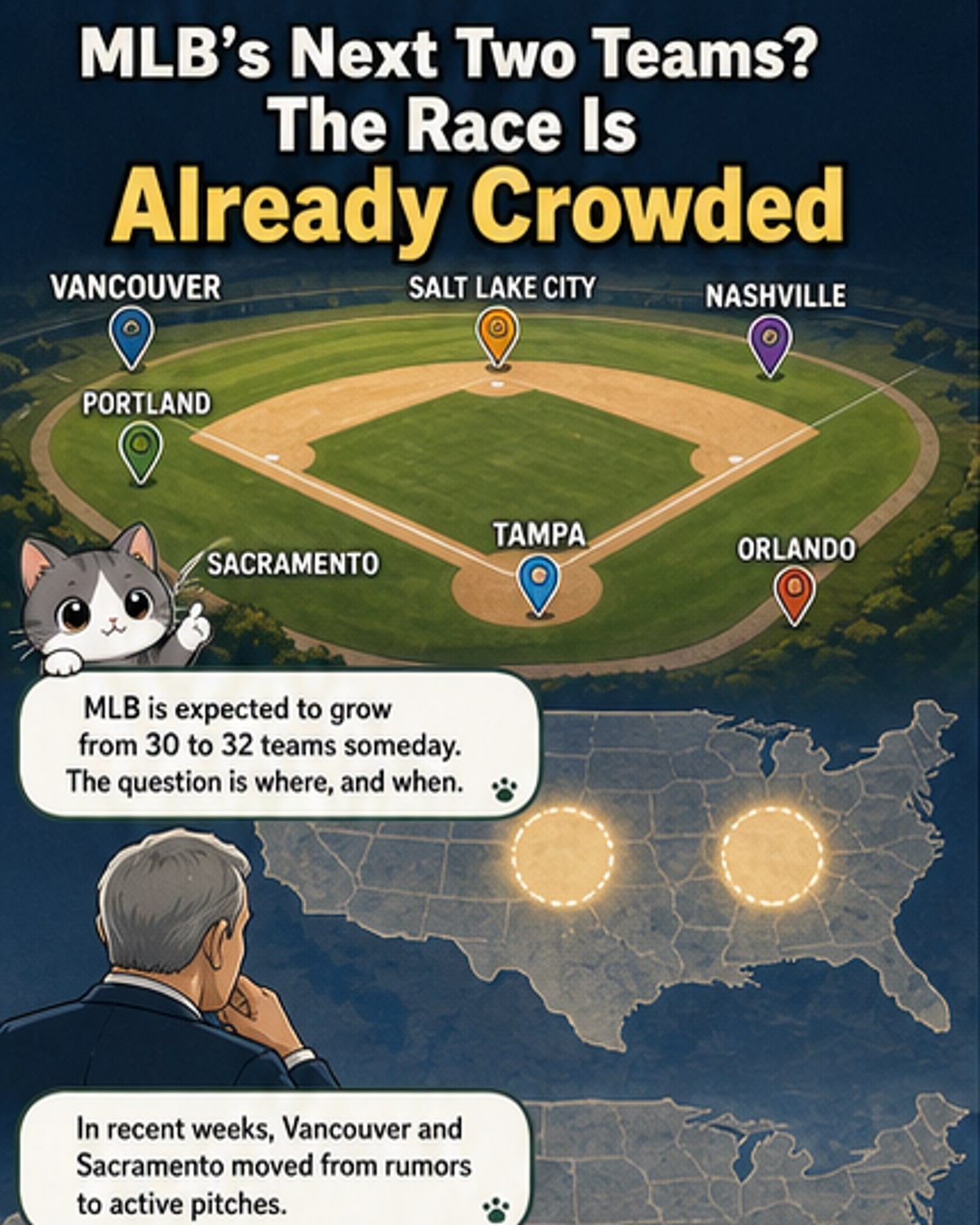 MLB Eyes 32 Teams: Who’s In?