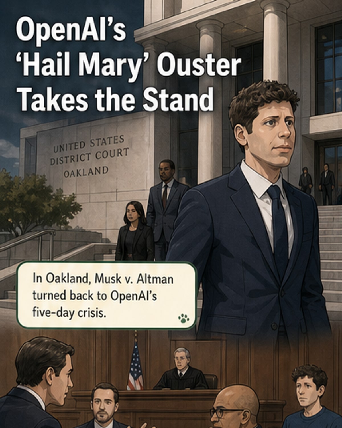 Ex-OpenAI Exec's 'Hail Mary' Move