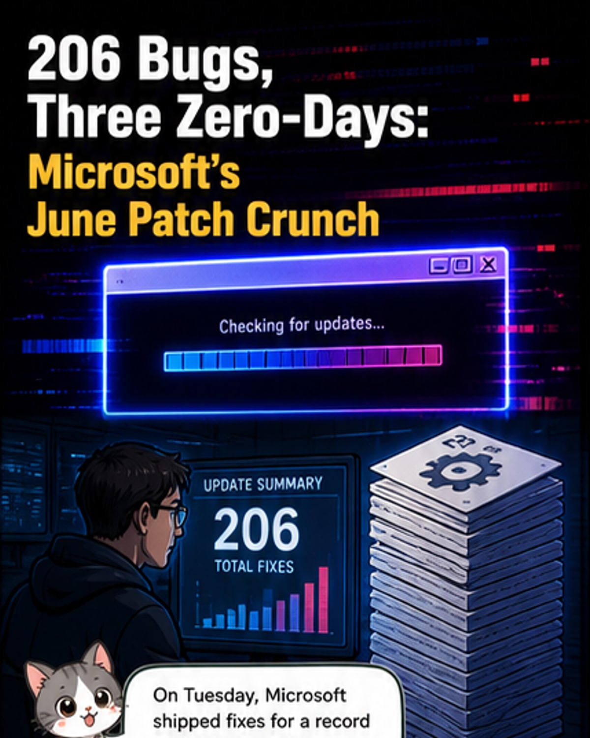 Microsoft Patches Record 206 Flaws