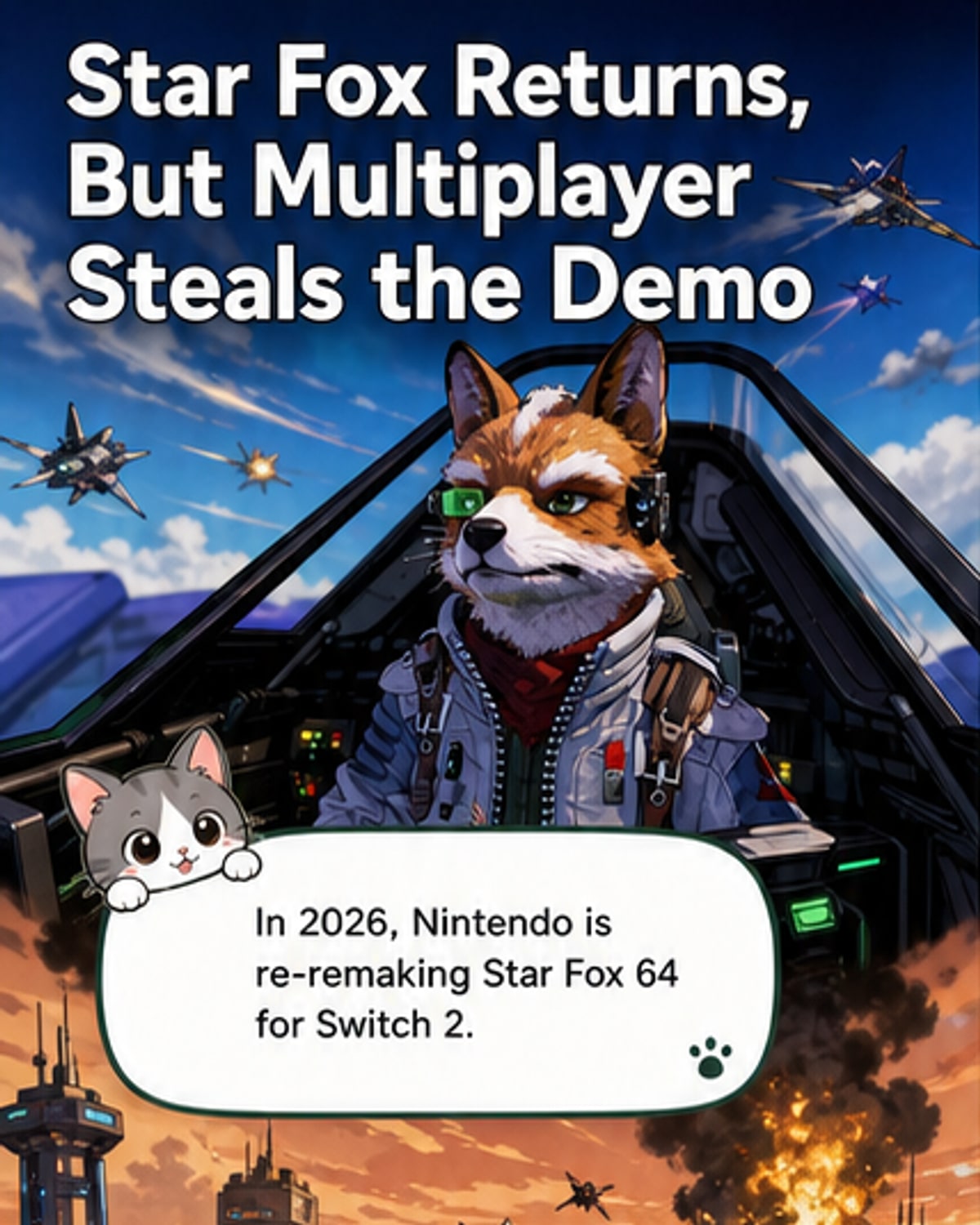Star Fox Returns with Chaotic Multiplayer