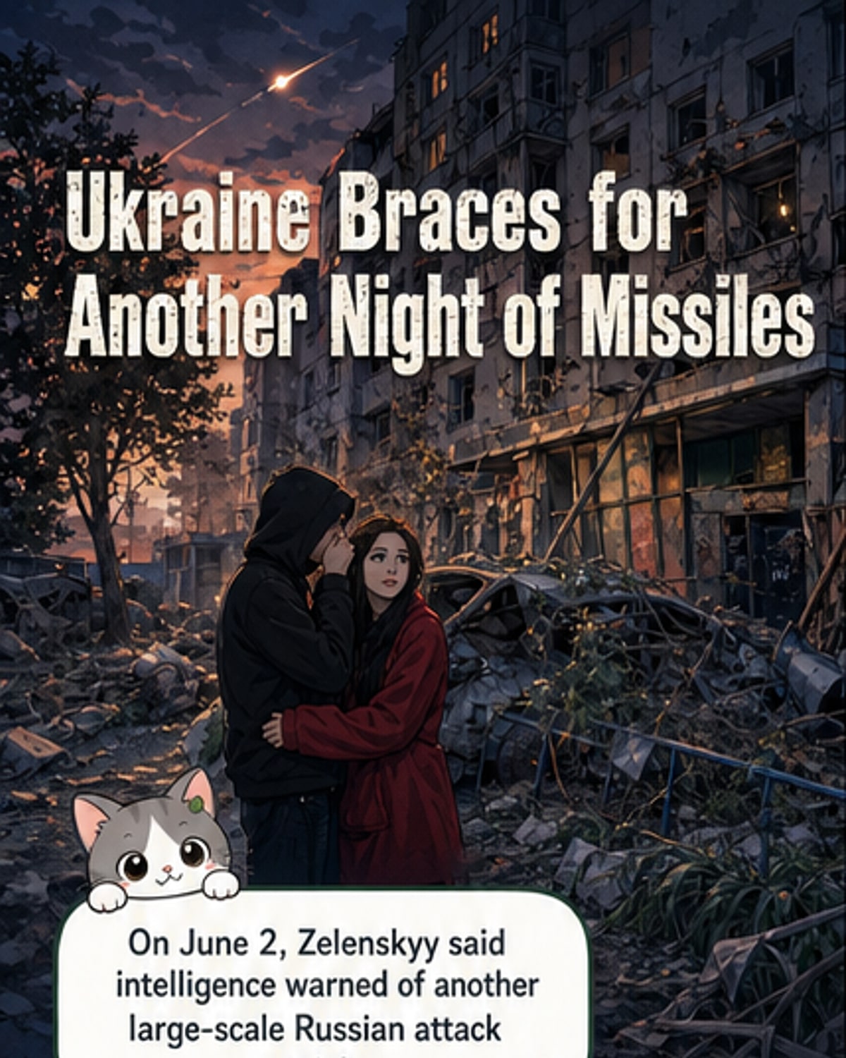 Zelenskyy Warns of Fresh Russian Aerial Assault