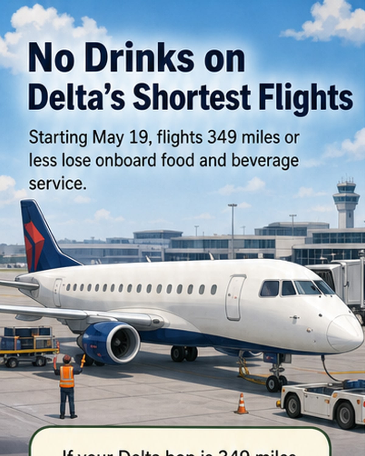 Delta cuts snacks on short flights