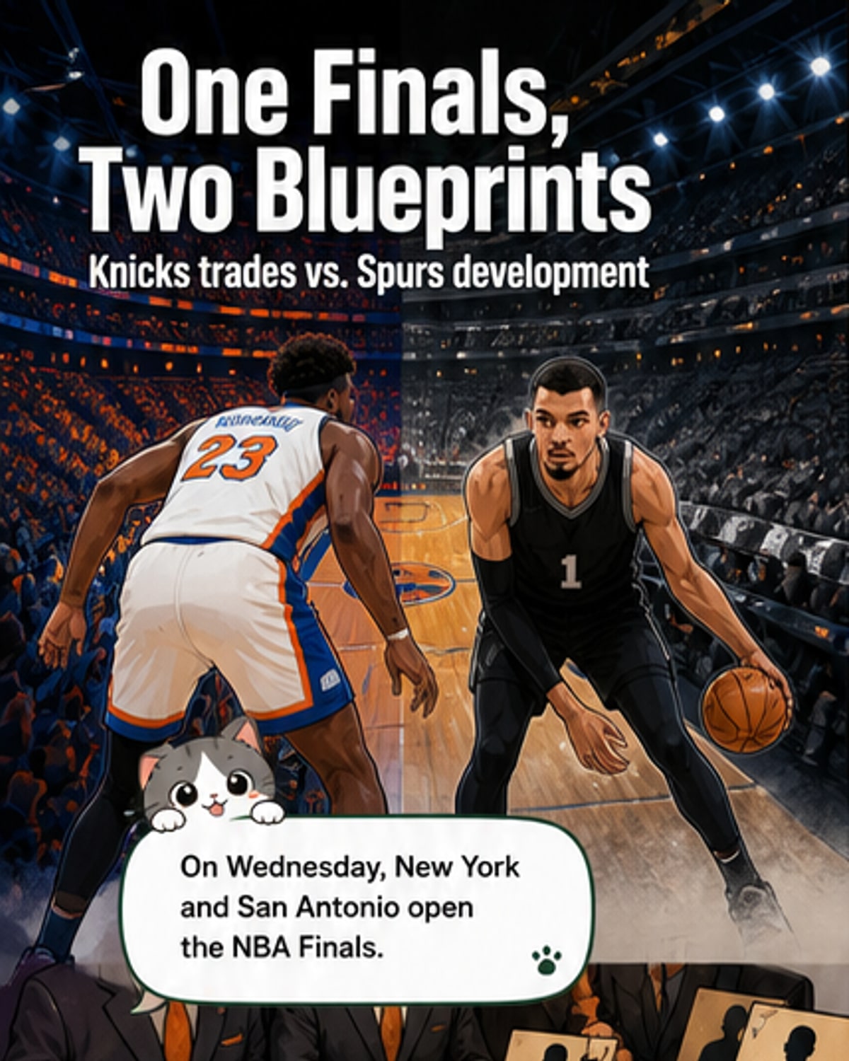Knicks vs. Spurs: Two Paths to the Finals