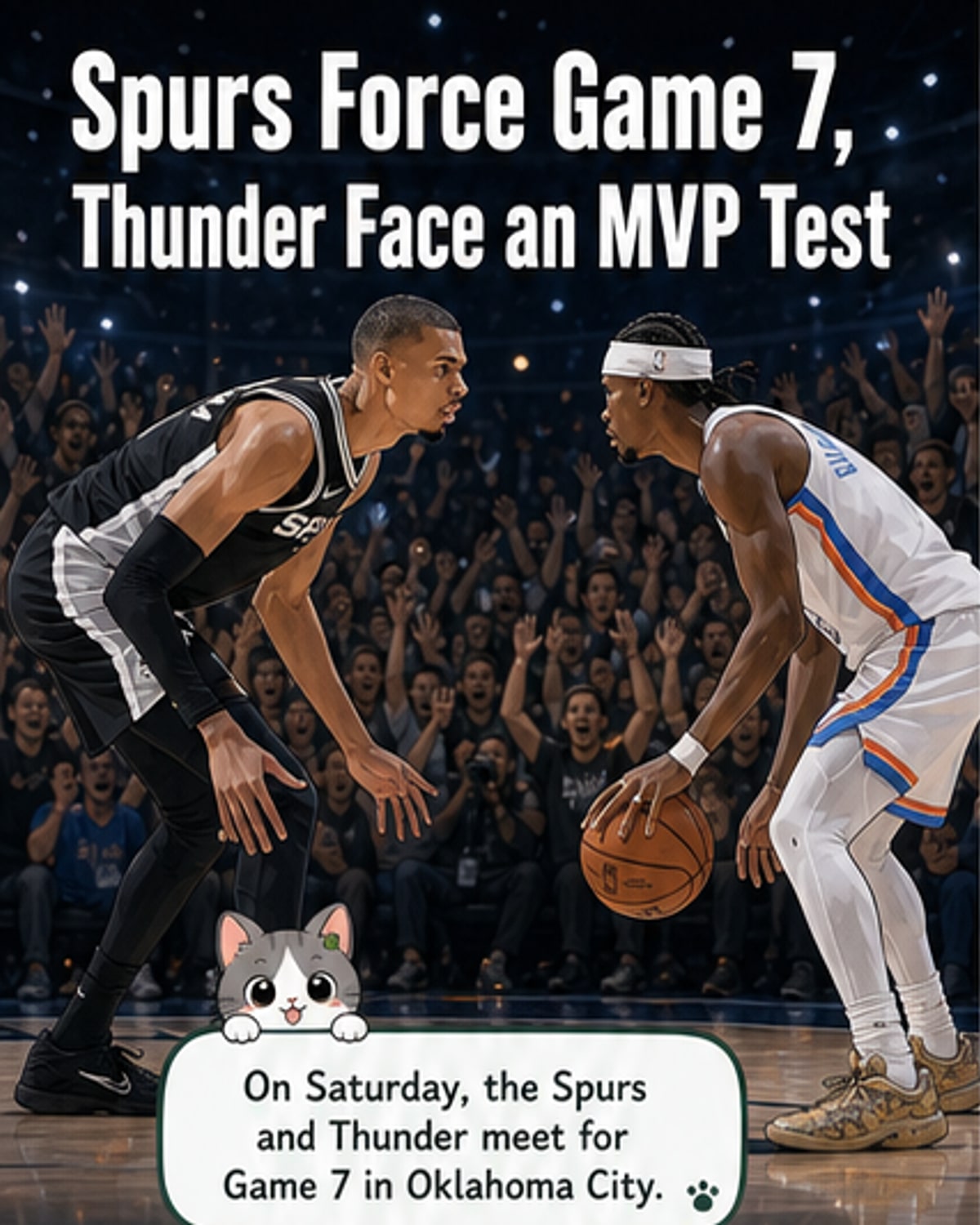Spurs, Thunder Head to Game 7